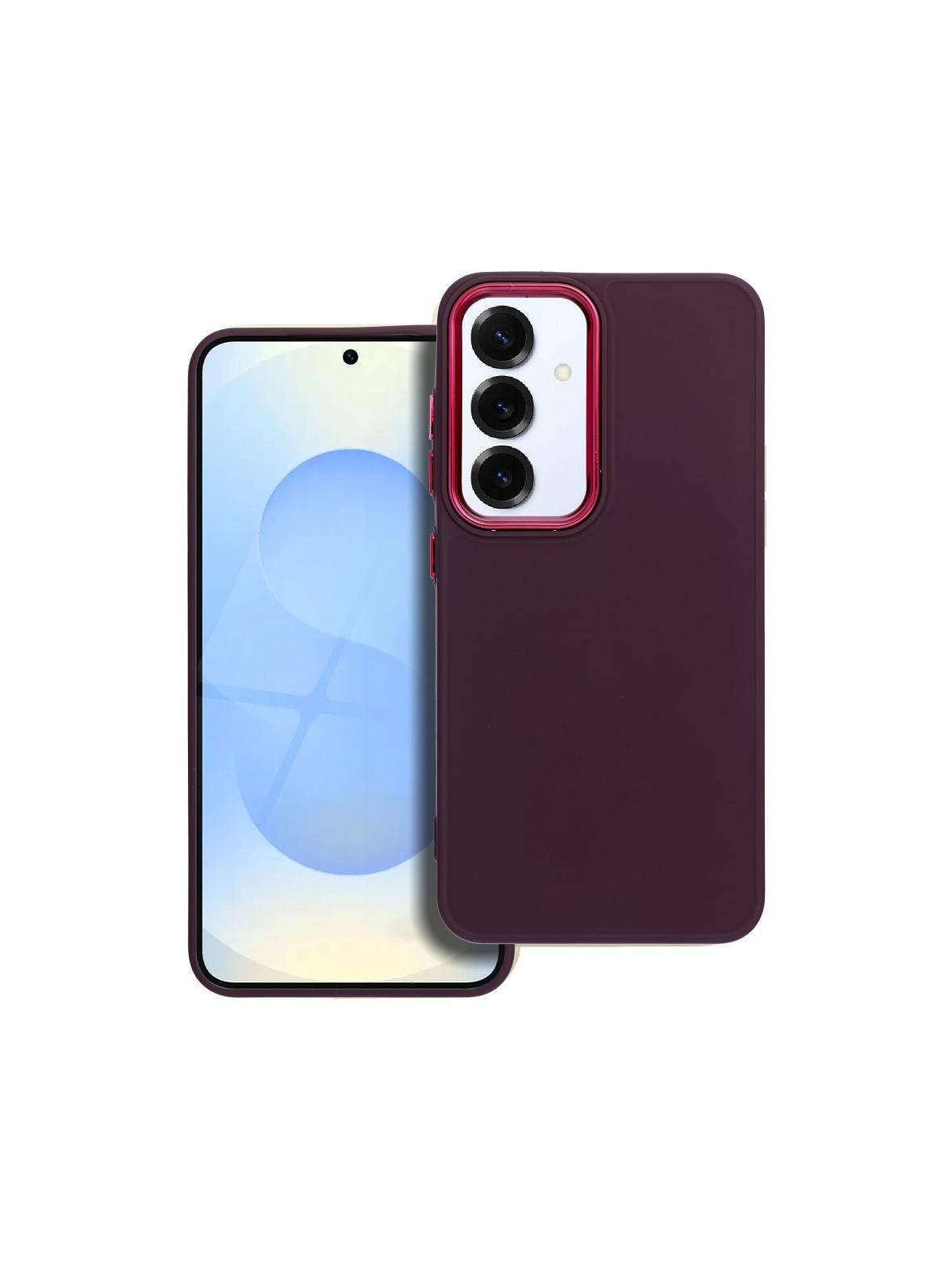 Futerał FRAME do SAMSUNG S25 fioletowy