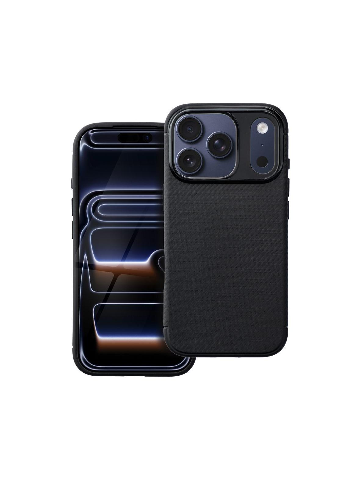Futerał CARBON PREMIUM do IPHONE 17 Pro czarny