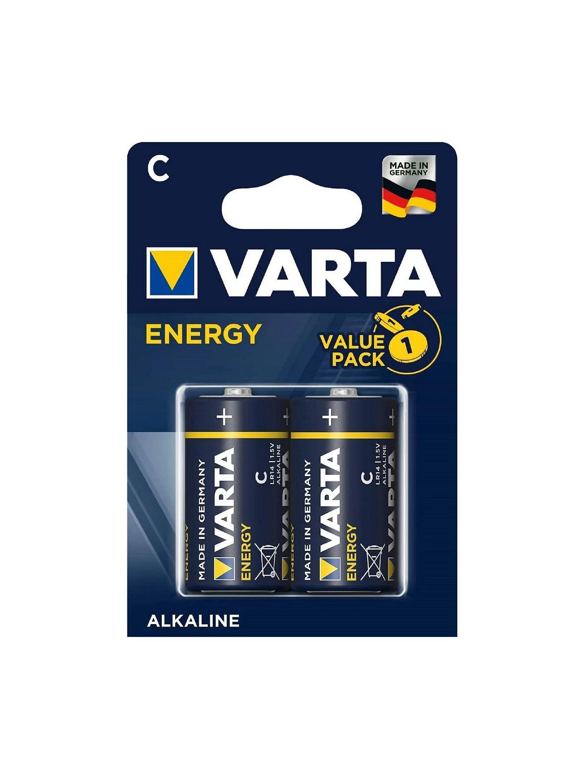 VARTA bateria alkaliczna R14 (Typ C) Energy 2 szt