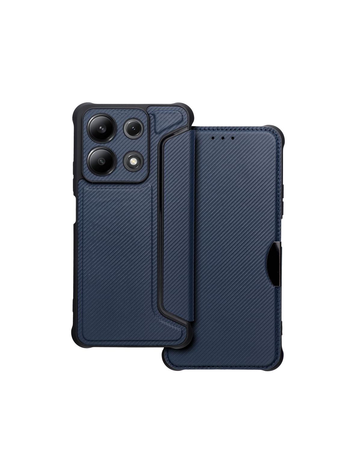 Kabura RAZOR Book do XIAOMI Redmi Note 13 4G niebieski