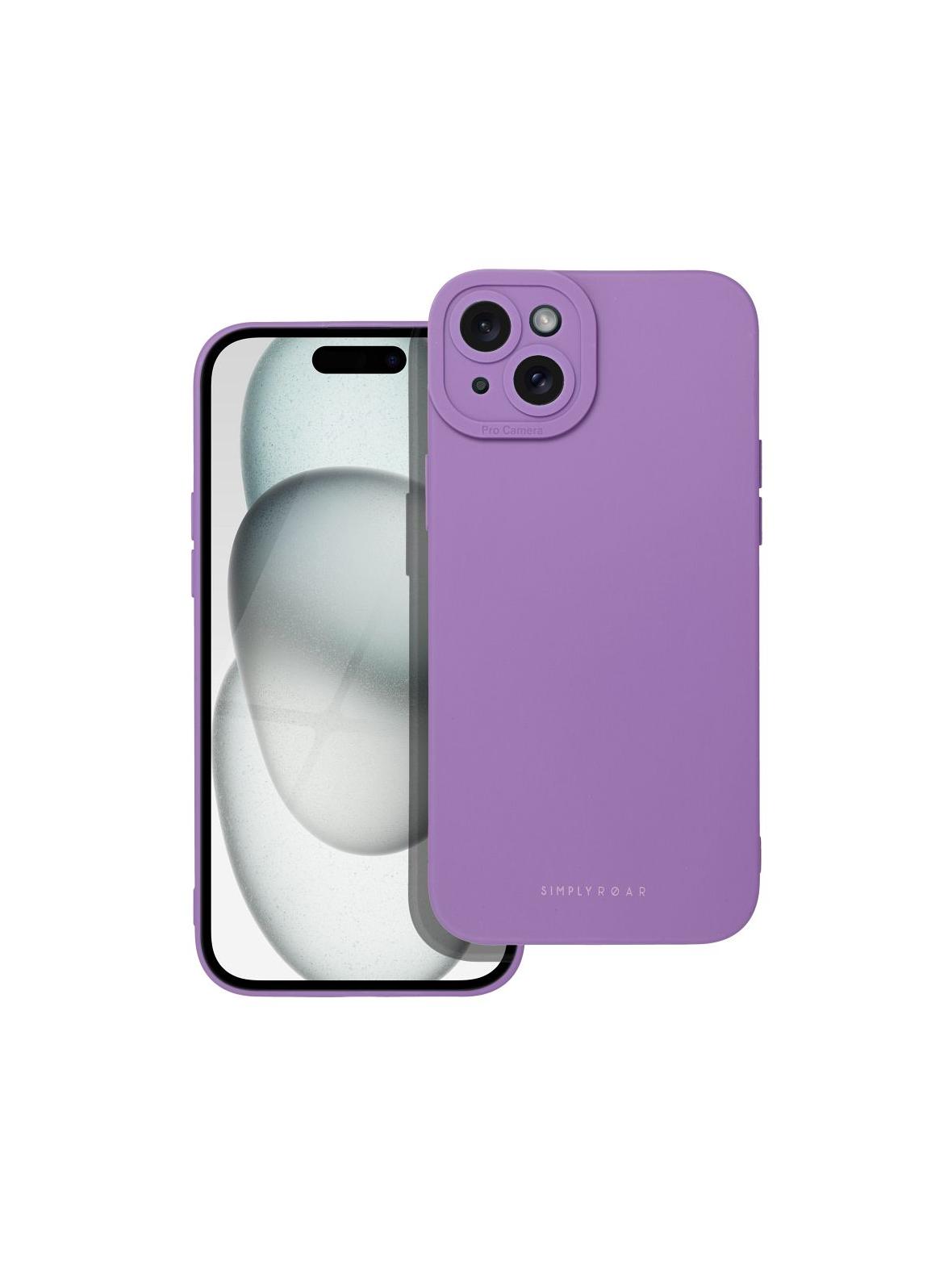 ROAR futerał LUNA do IPHONE 15 Plus Fioletowy