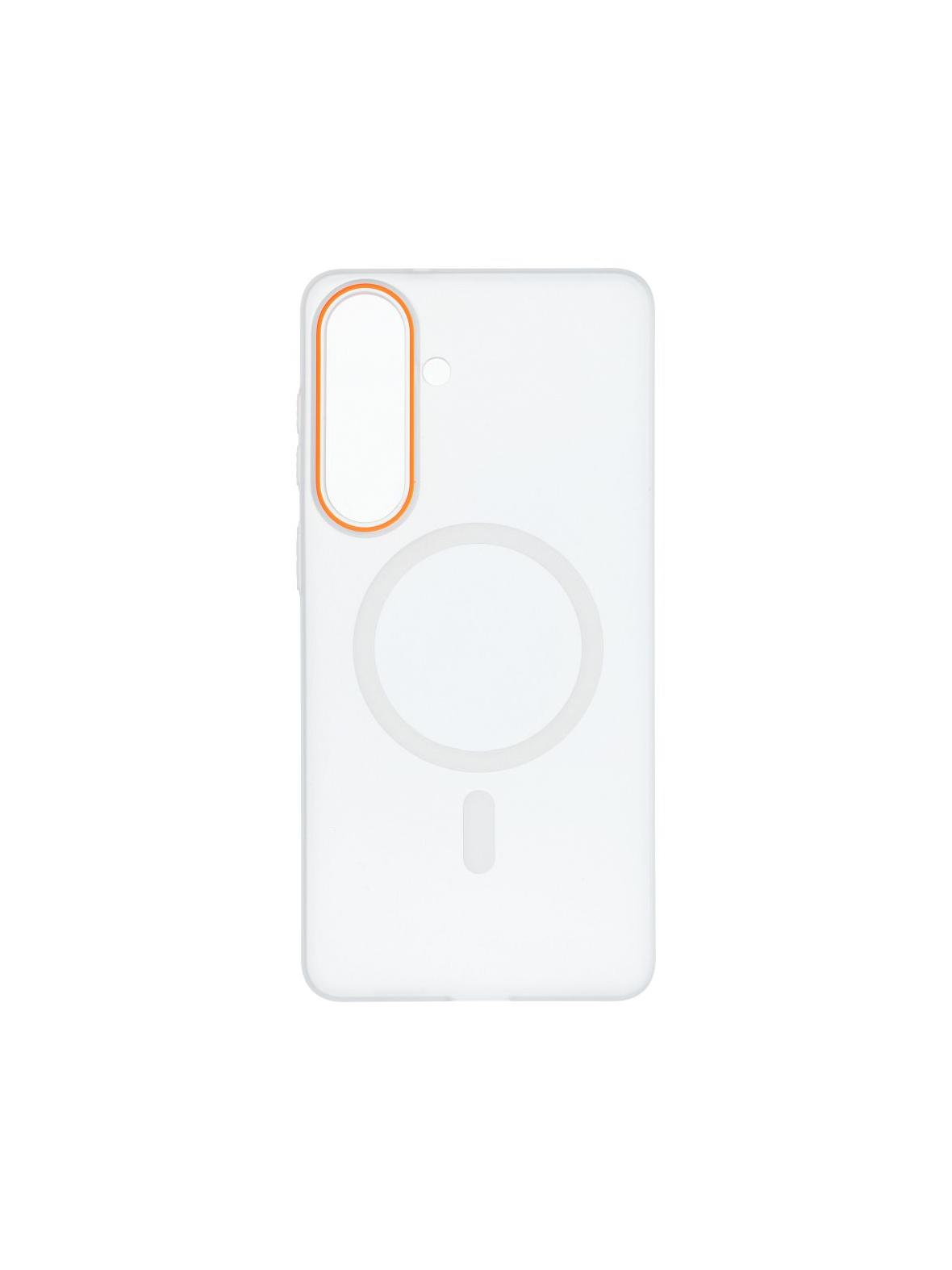 Futerał do Samsung S26 Plus Go Orange zgodny z MagSafe transparentny