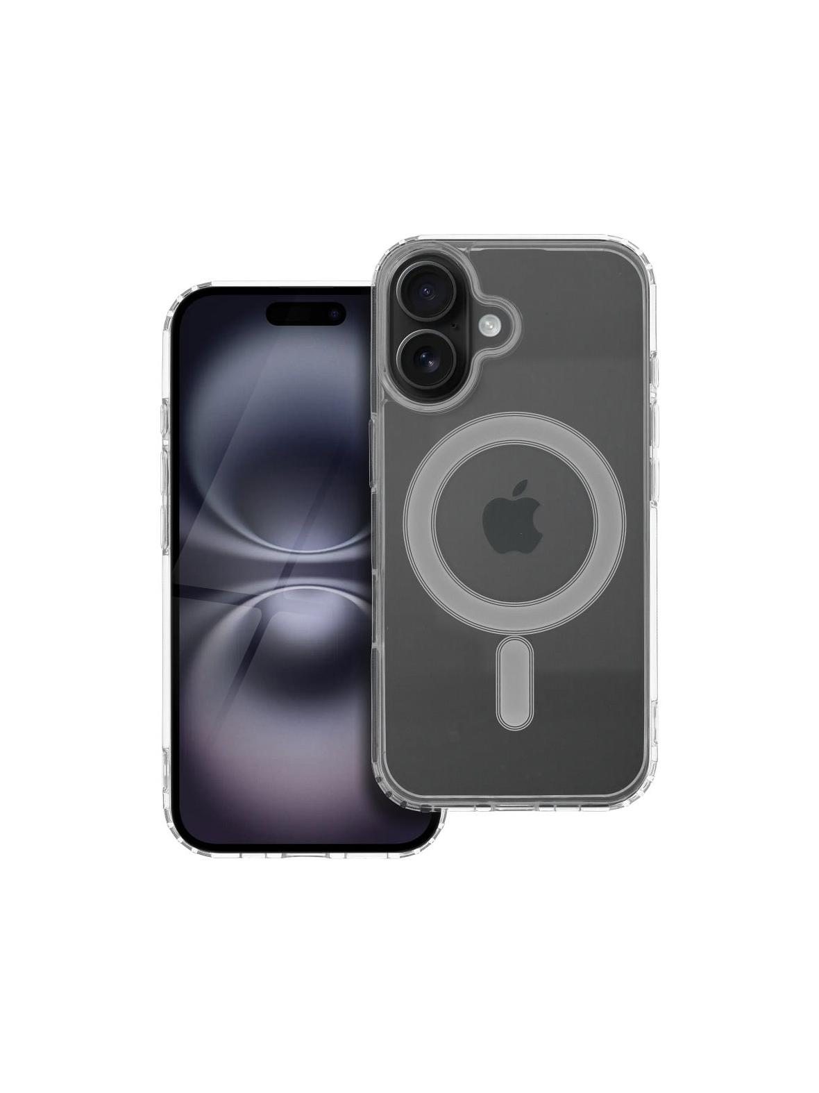 Futerał CLEAR MAG COVER kompatybilny z MagSafe do IPHONE 16 transparentny