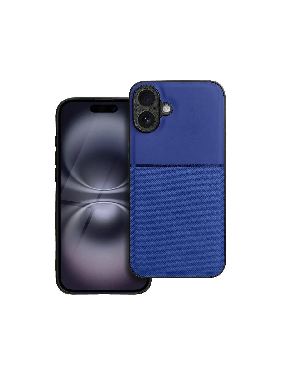 Futerał NOBLE do IPHONE 16 Plus niebieski