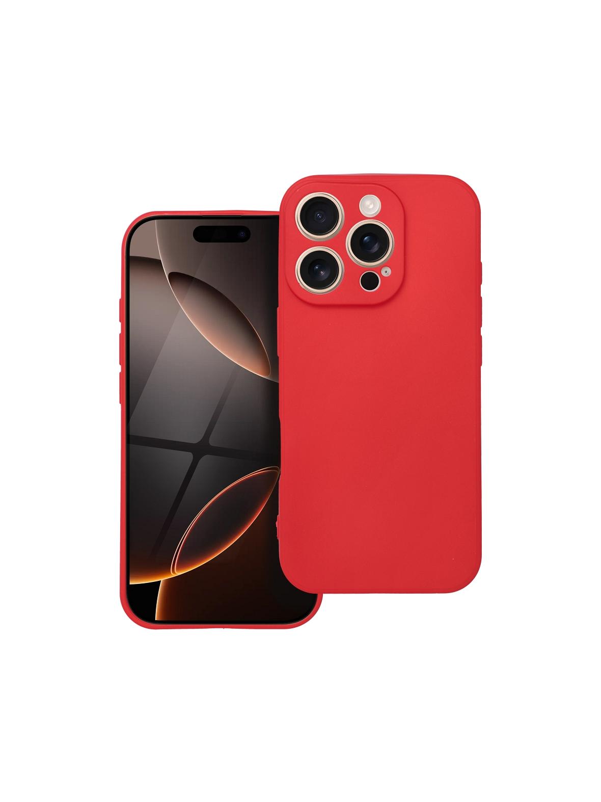Futerał SOFT do IPHONE 16 Pro czerwony