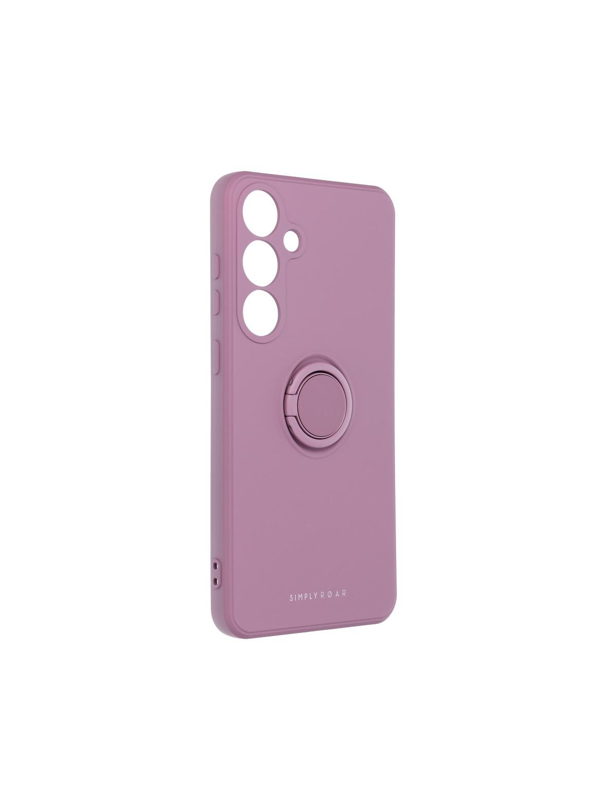 ROAR futerał AMBER CASE do SAMSUNG S24 Plus Fioletowy