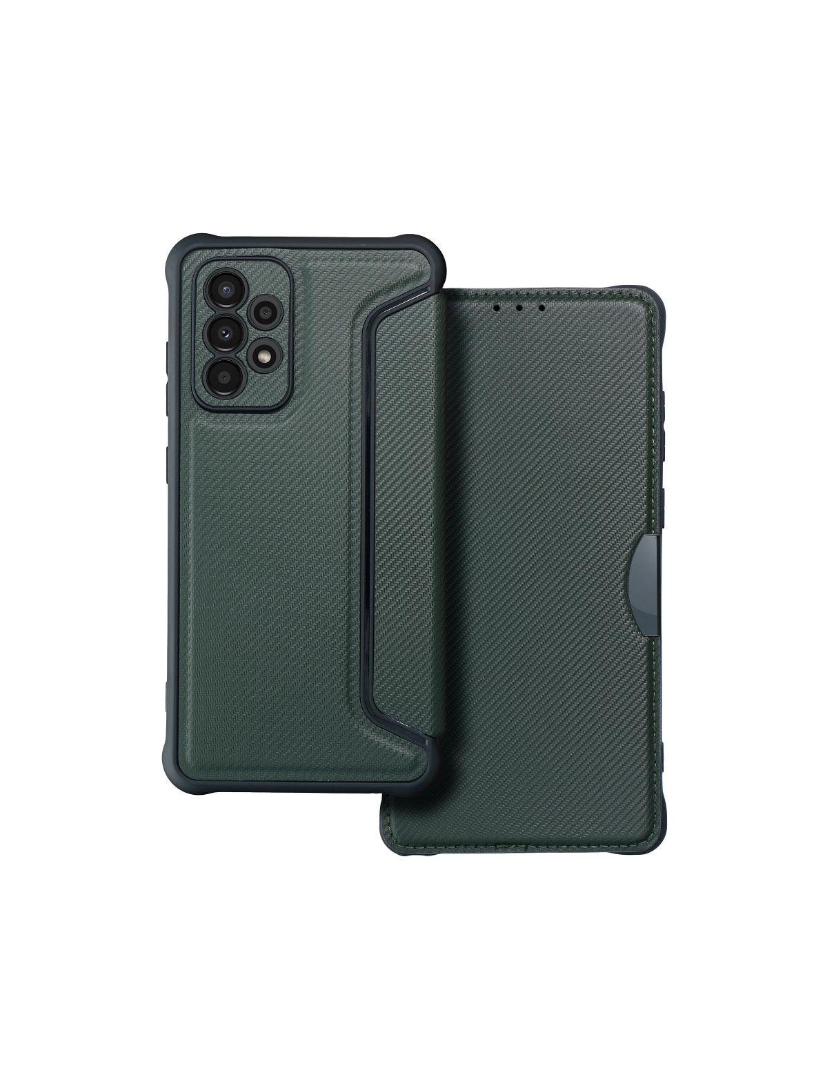 Kabura RAZOR Book do SAMSUNG A33 5G ciemnozielony