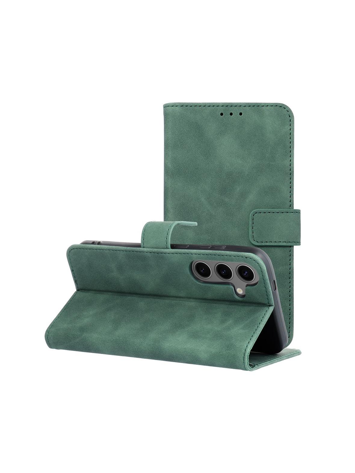 Kabura TENDER Book do SAMSUNG S24 Plus zielony