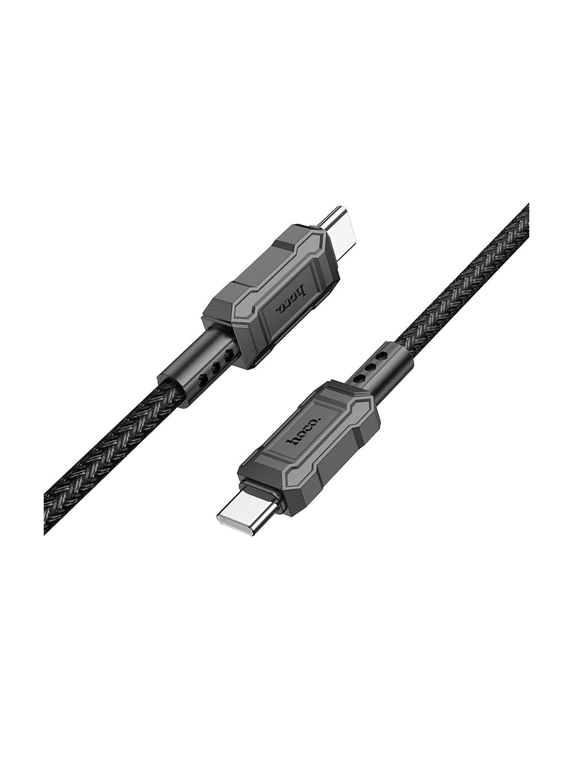 Kabel USB C do USB C Hoco PD 3A 60W 1 m X94 czarny