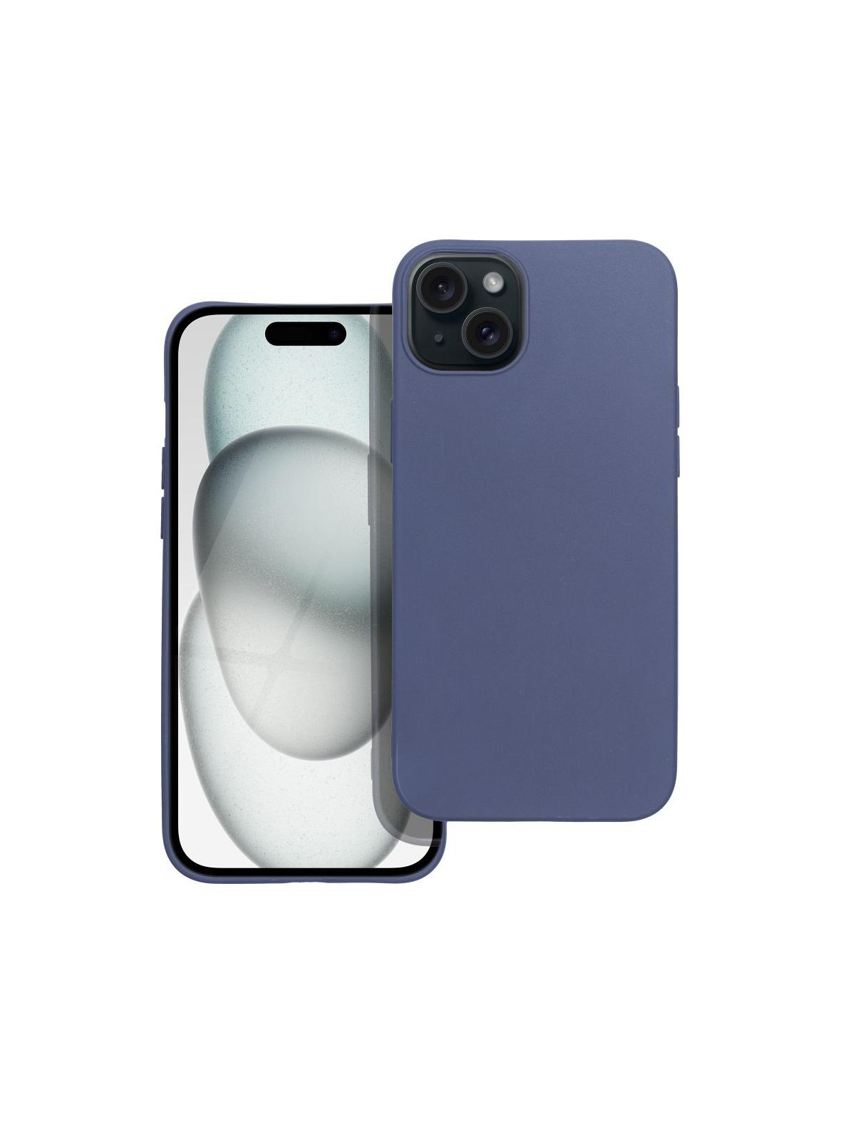 Futerał MATT do IPHONE 15 niebieski