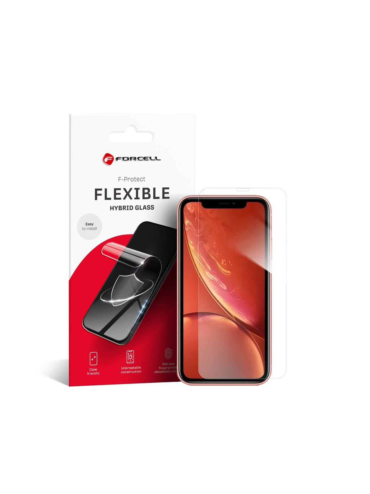 Szkło hybrydowe do iPhone XR / 11 Forcell Flexible Nano Glass