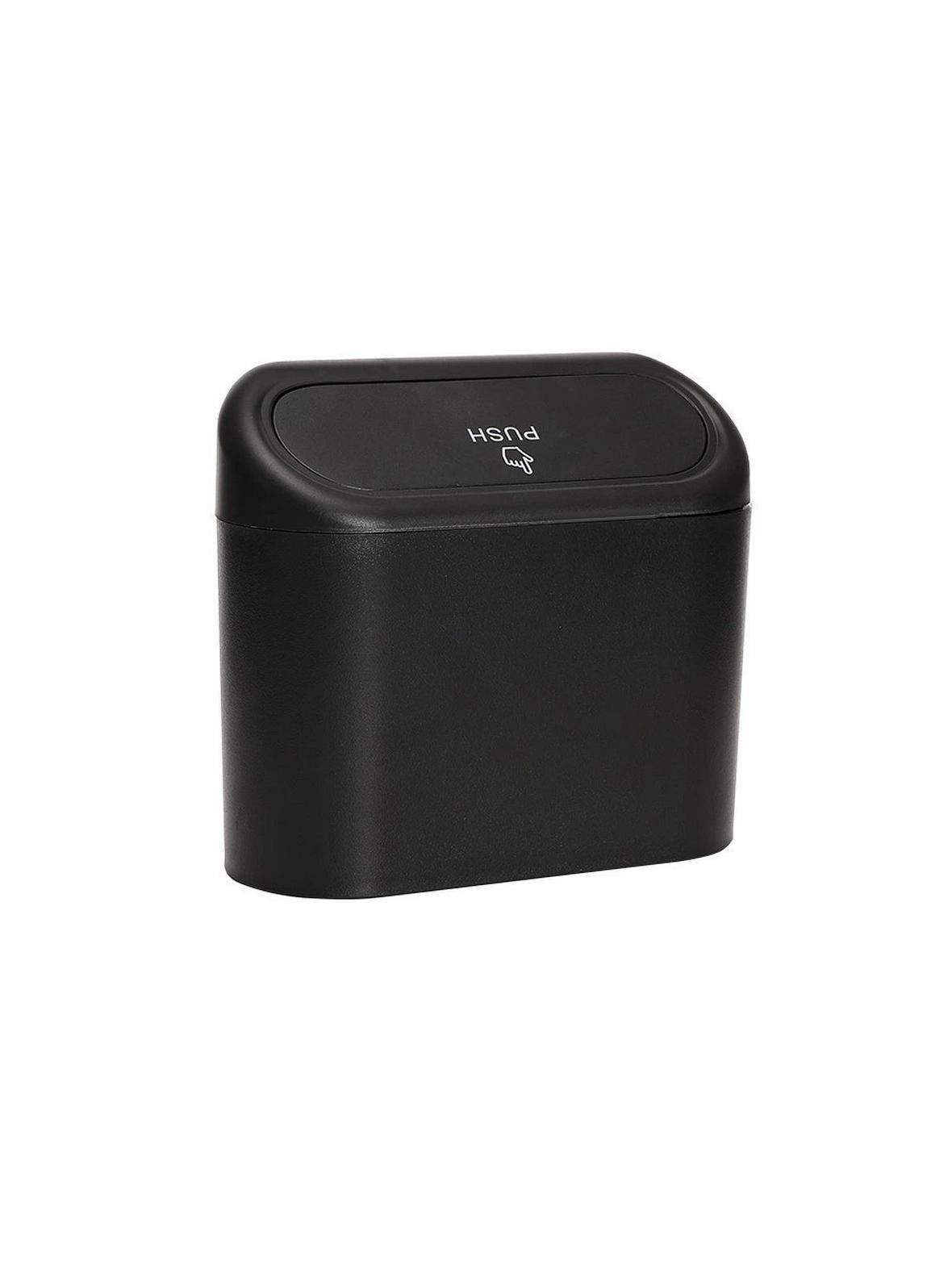 Kosz na śmieci do samochodu czarny