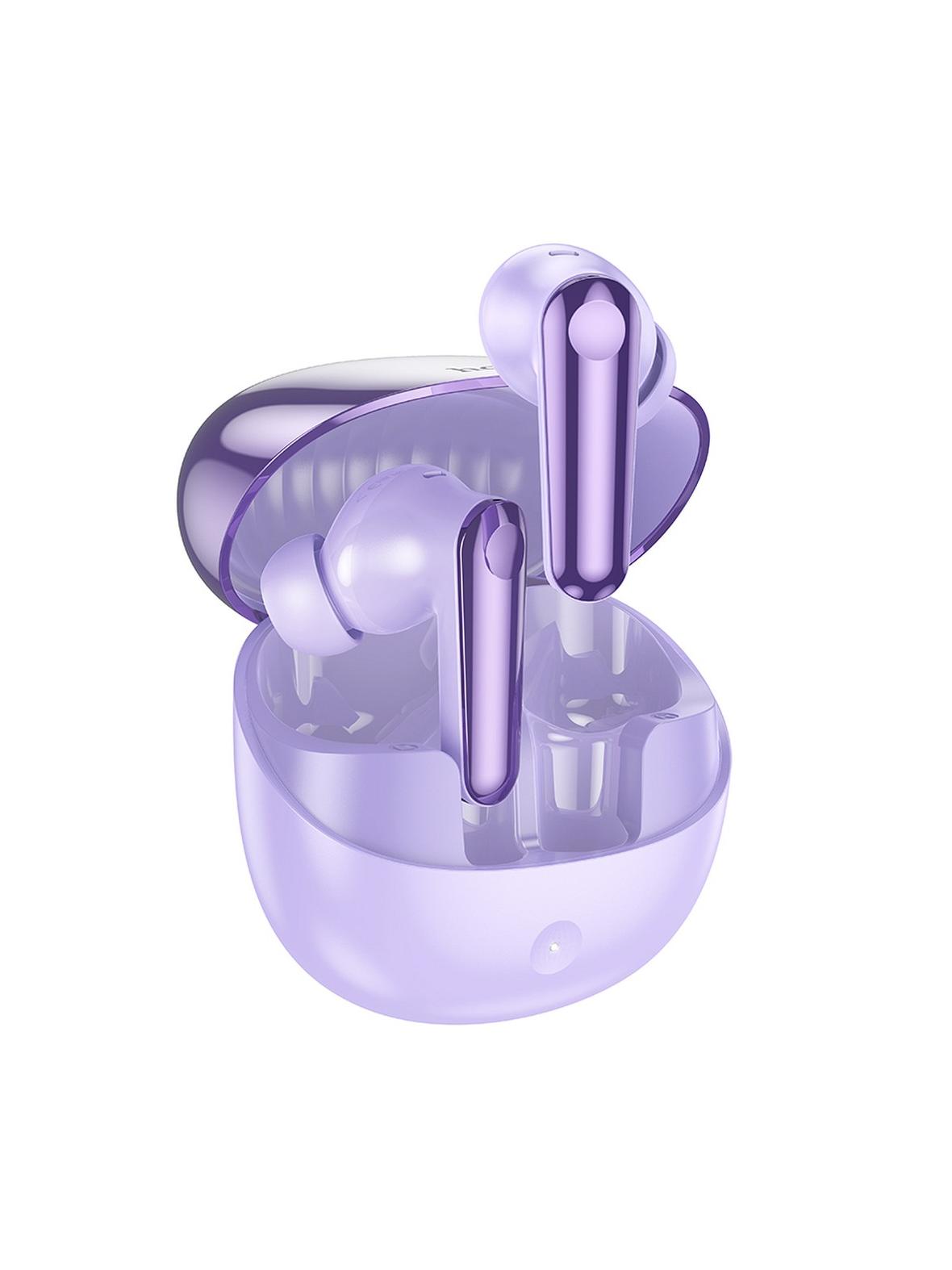 Słuchawki bezprzewodowe douszne Hoco TWS EQ11 fioletowe