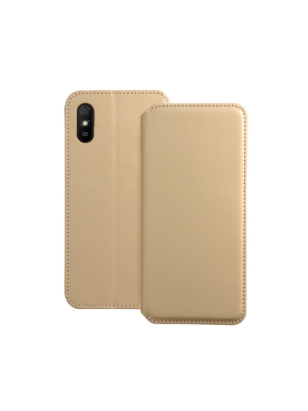 Kabura DUAL POCKET Book do XIAOMI Redmi 9A / 9AT złoty