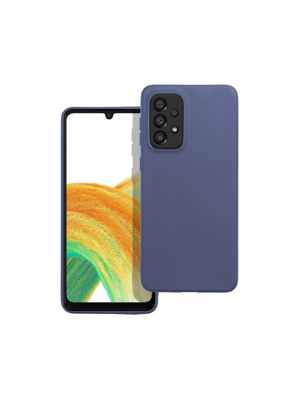 Futerał MATT do SAMSUNG A33 5G niebieski