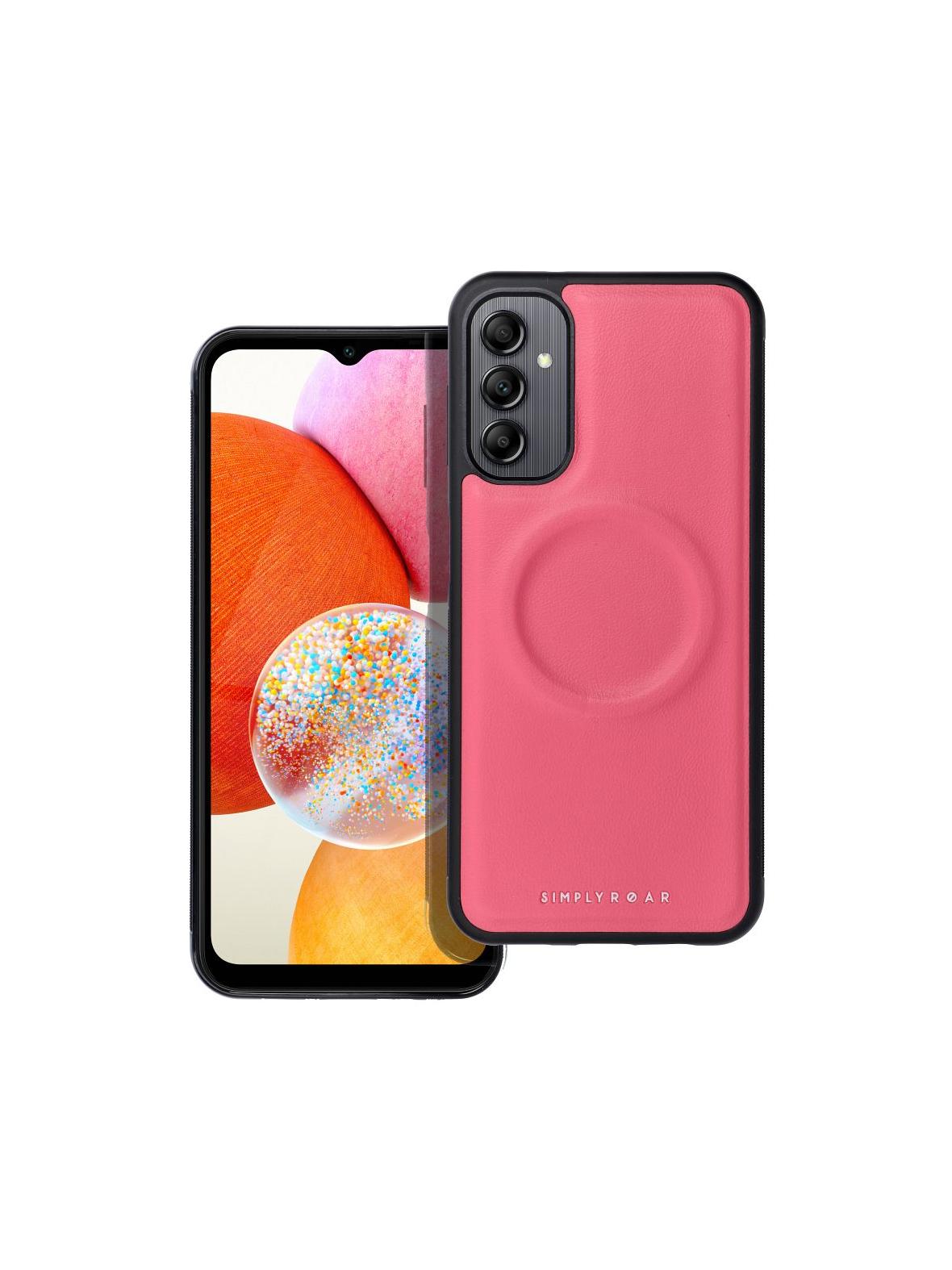 ROAR futerał MAG MORNING do SAMSUNG A14 Różowy