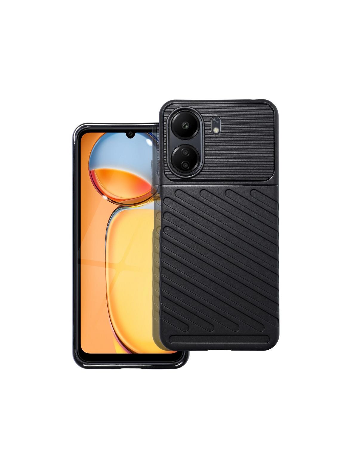 Futerał THUNDER do XIAOMI Redmi 13C / POCO C65 czarny