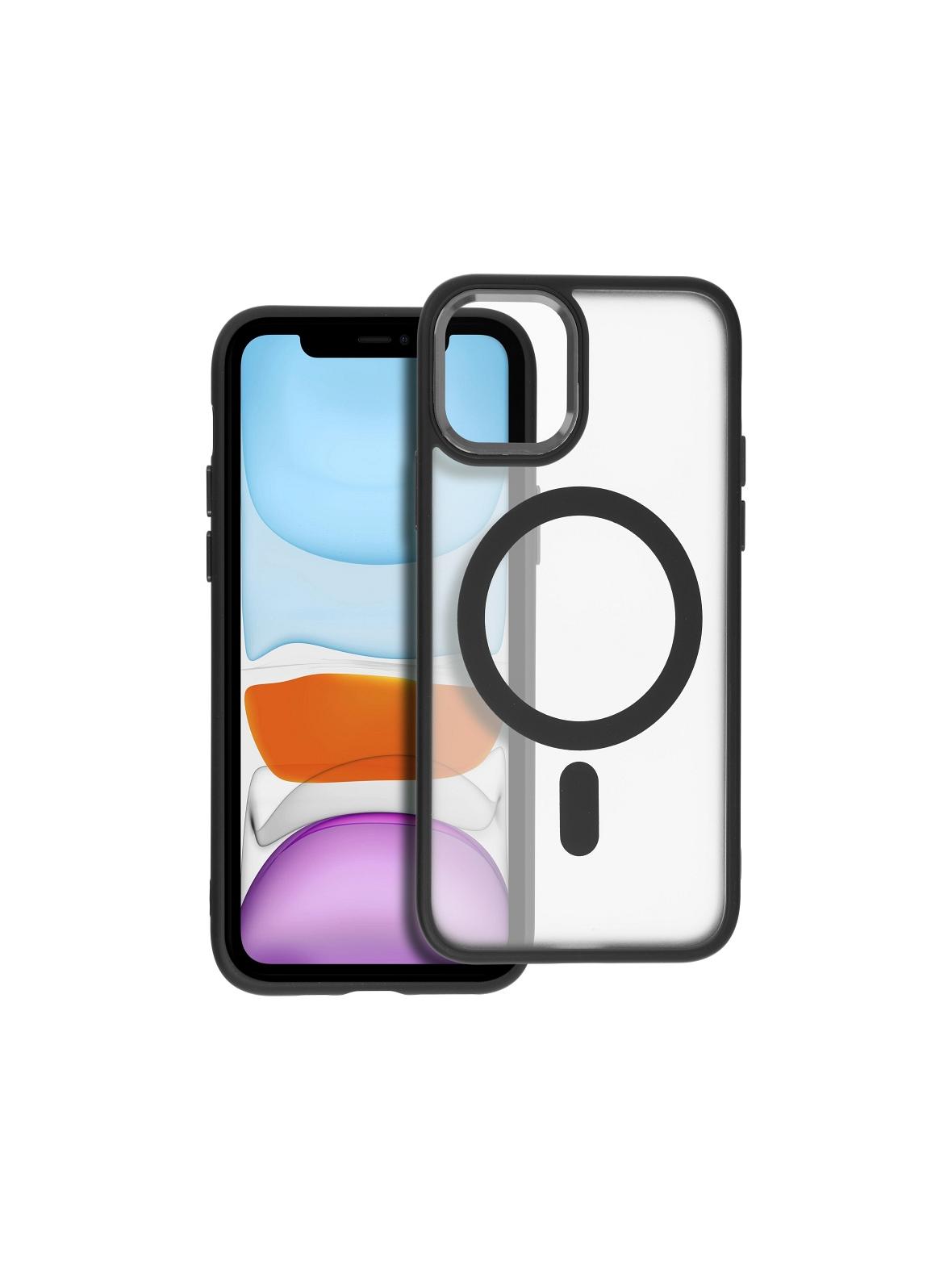 Futerał MATTE MAG COVER kompatybilny z MagSafe do IPHONE 11 Pro czarny