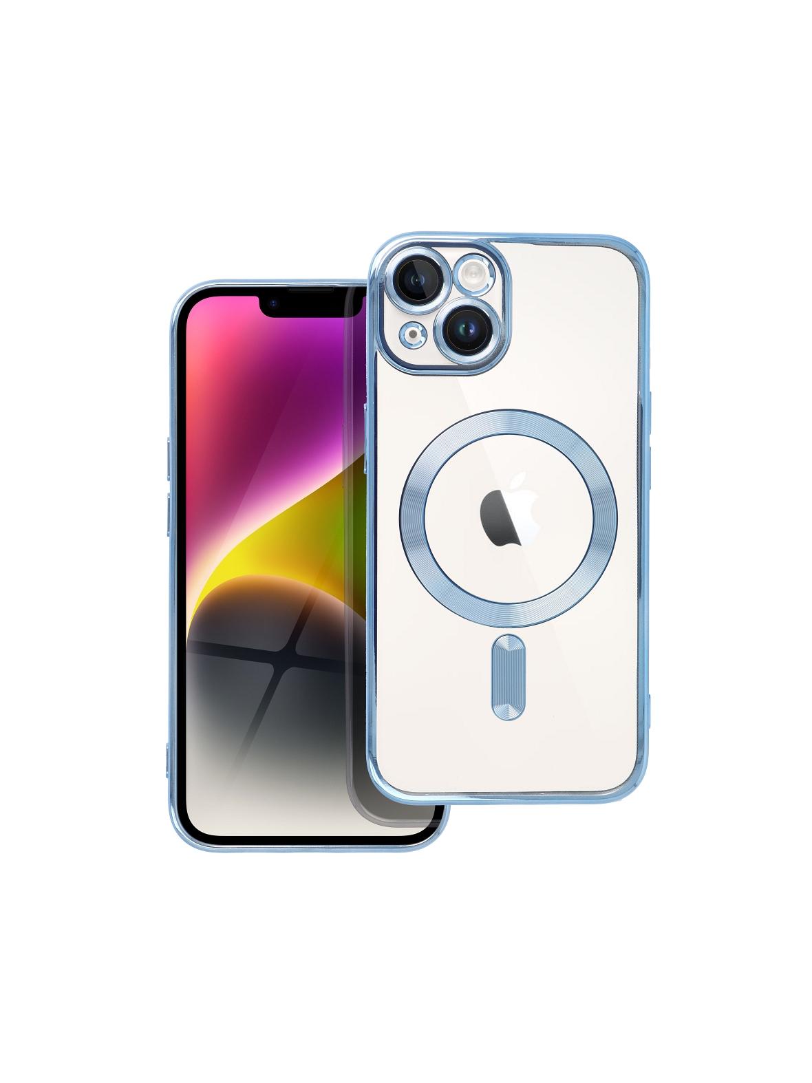 Futerał ELECTRO MAG COVER kompatybilny z MagSafe do IPHONE 14 niebieski