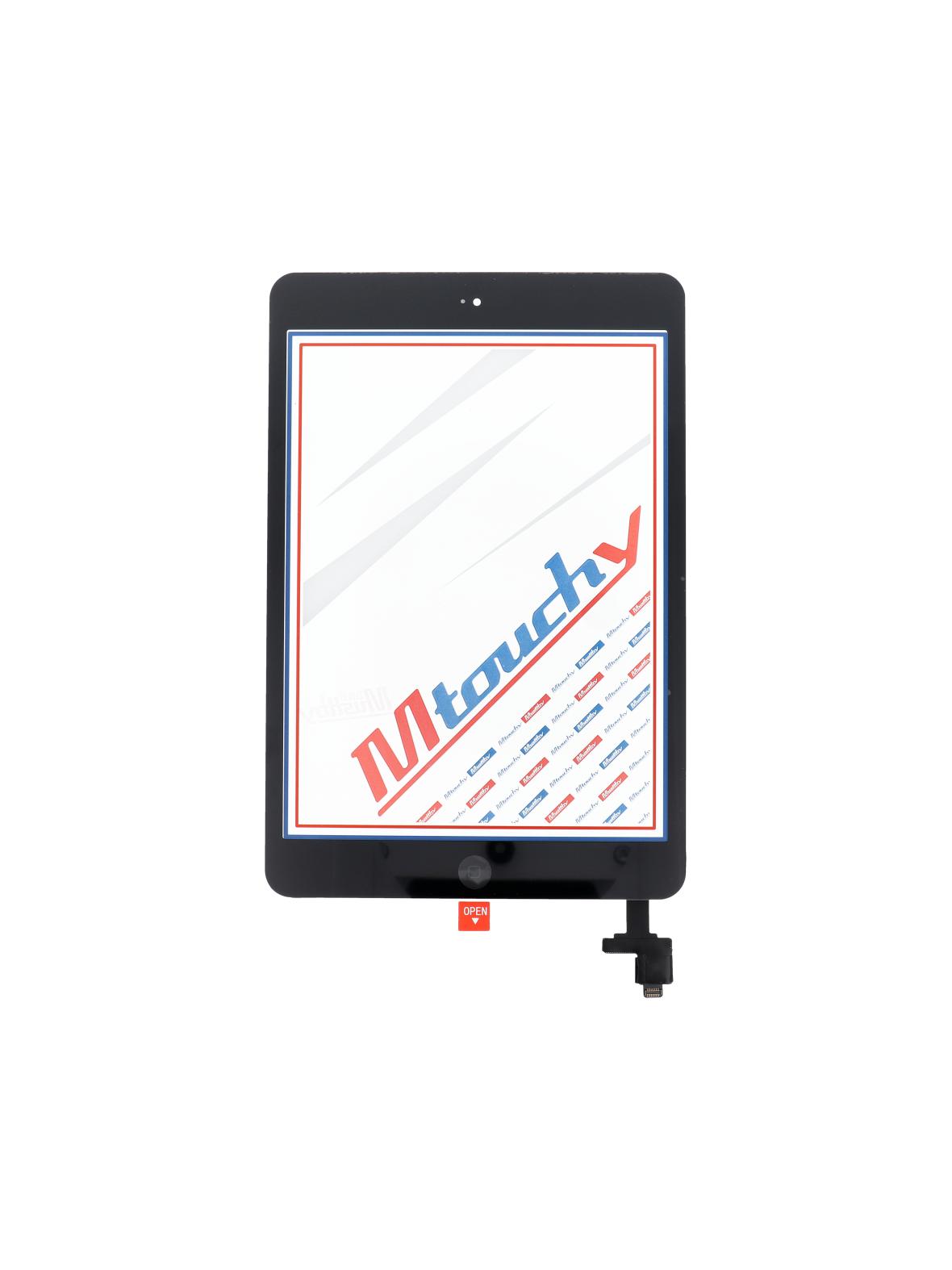 MUSTTBY Ekran dotykowy + taśma klejąca + Home do iPAD mini 1 (czarny)