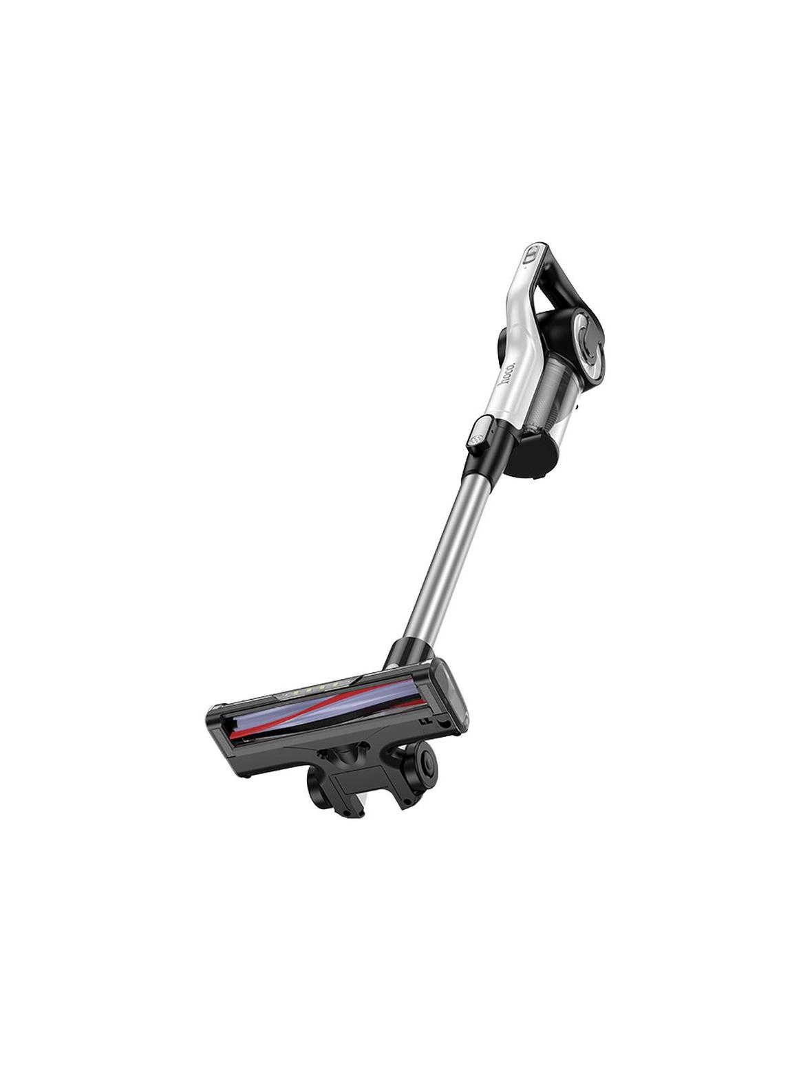 Odkurzacz bezprzewodowy pionowy Hoco ze szczotką HY11 biały