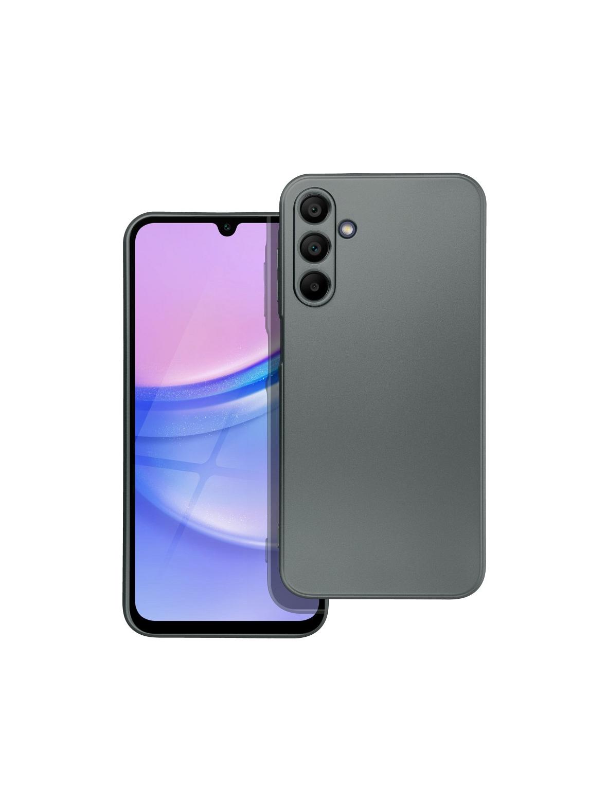 Futerał METALLIC do SAMSUNG A15 5G / A15 4G szary