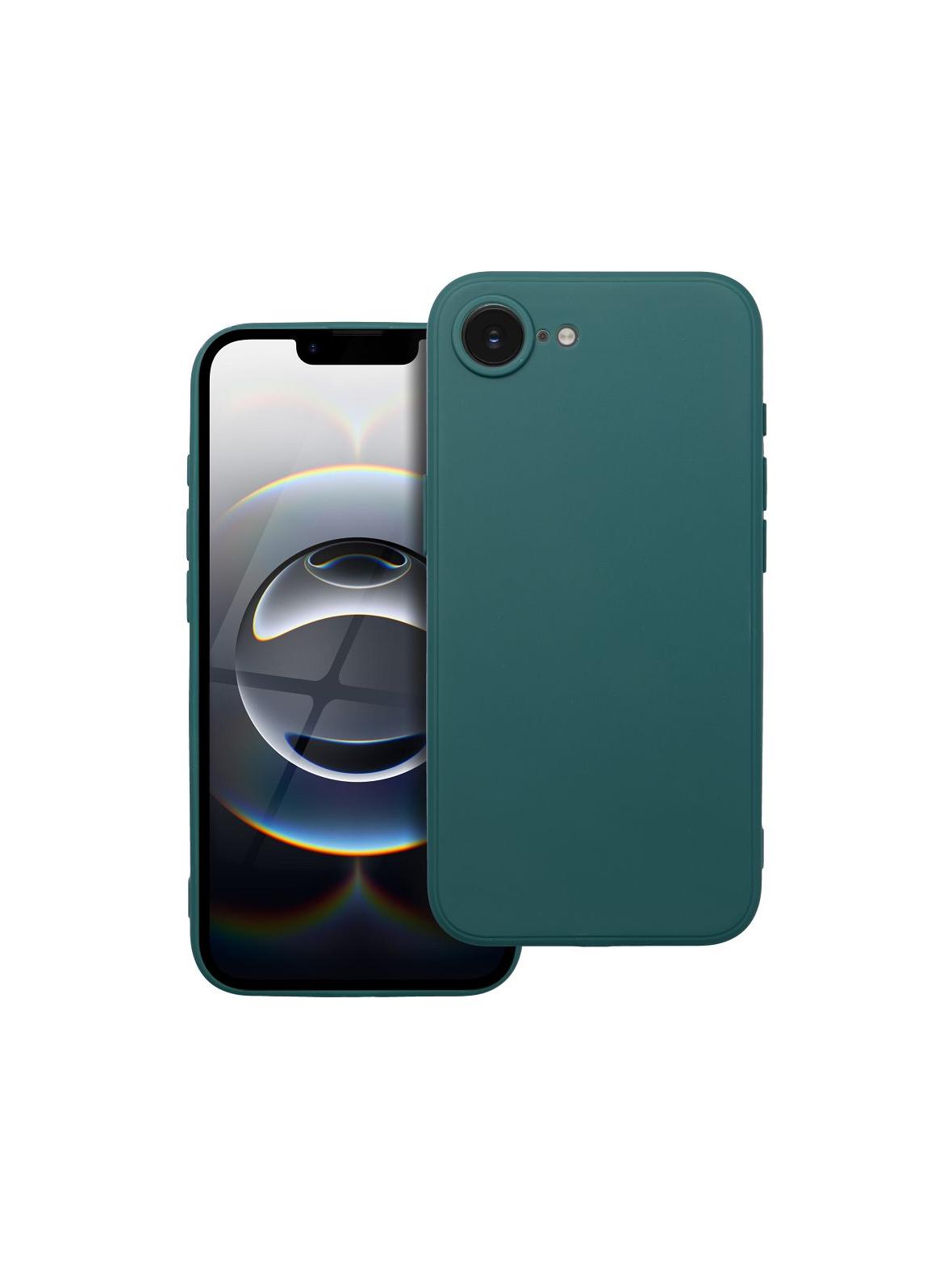 Futerał MATT do IPHONE 16e (SE 4 2025) ciemnozielony