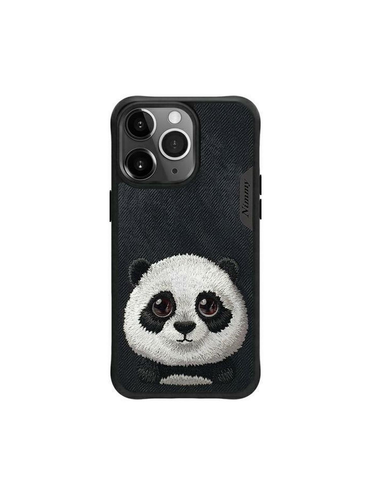 NIMMY futerał BIG EYED PET 2.0 Panda do IPHONE 15 Pro Max czarny