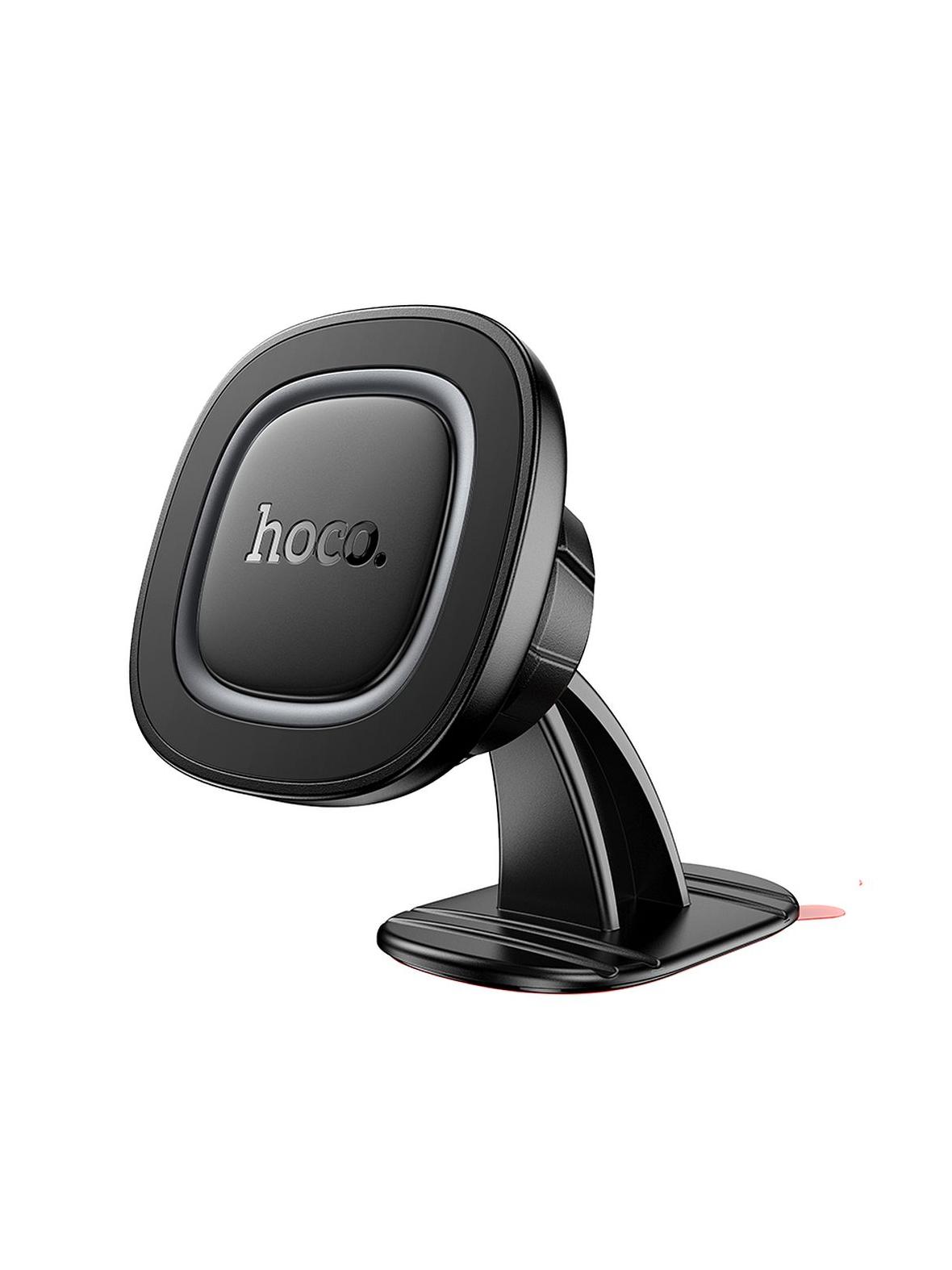 Uchwyt na telefon do samochodu magnetyczny Hoco do deski H73 czarno szary