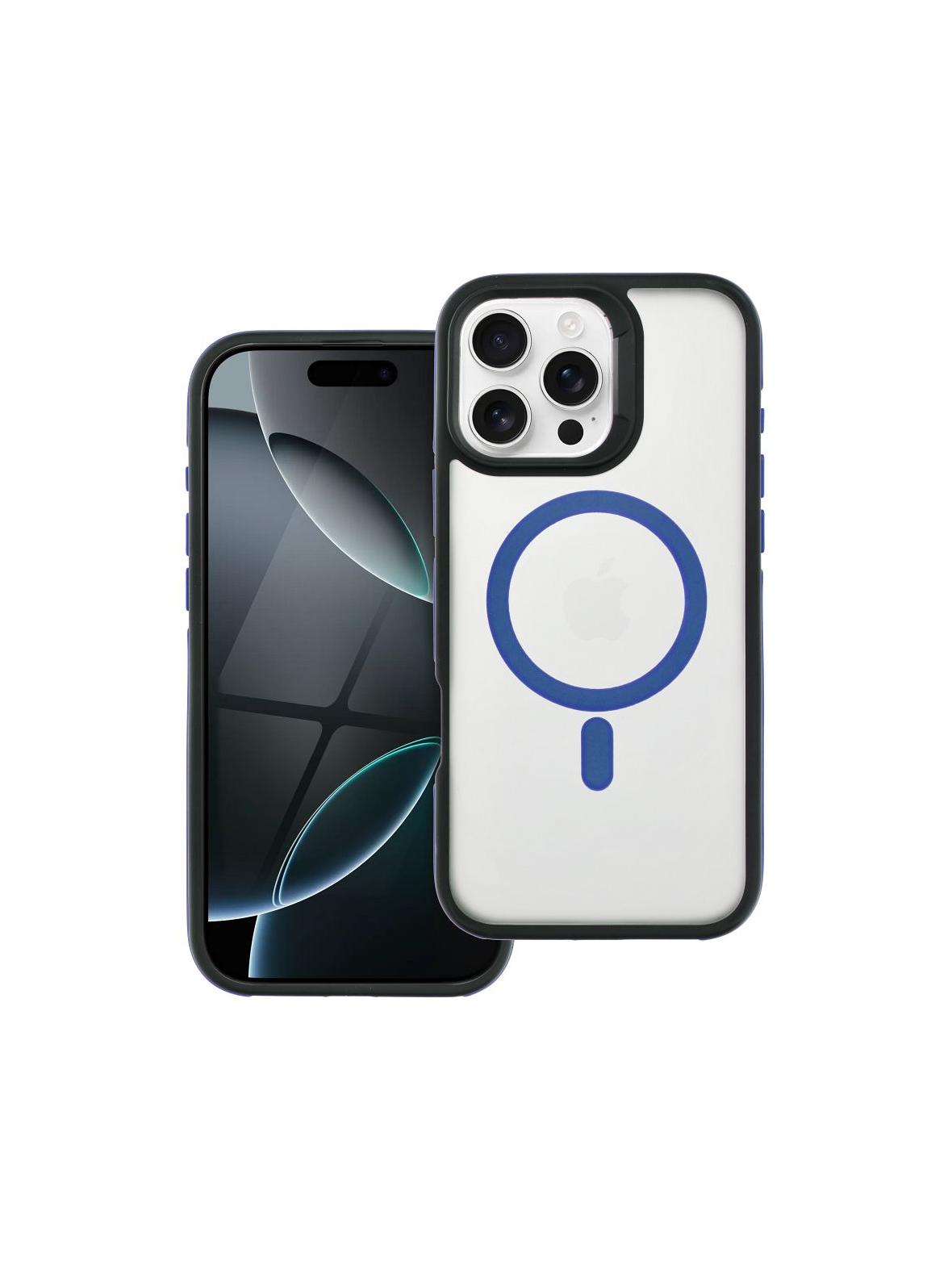 Futerał NEO do IPHONE 16 Pro Max kompatybilny z MagSafe niebieski