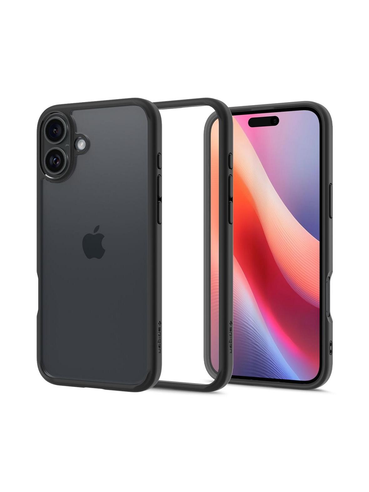 SPIGEN futerał ULTRA HYBRID do IPHONE 16 Plus matte black