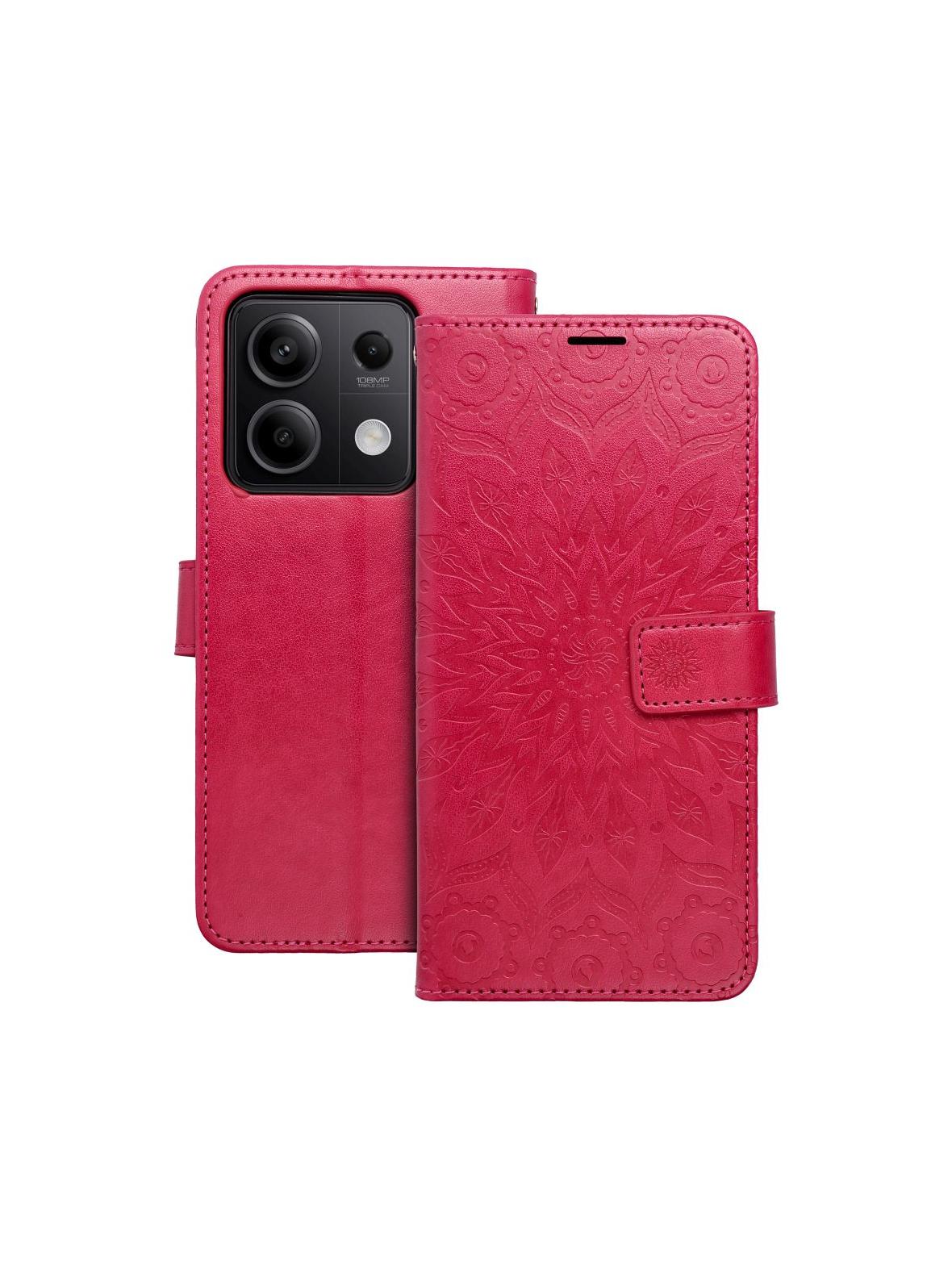 Kabura MEZZO Book do XIAOMI Redmi Note 13 5G mandala magenta