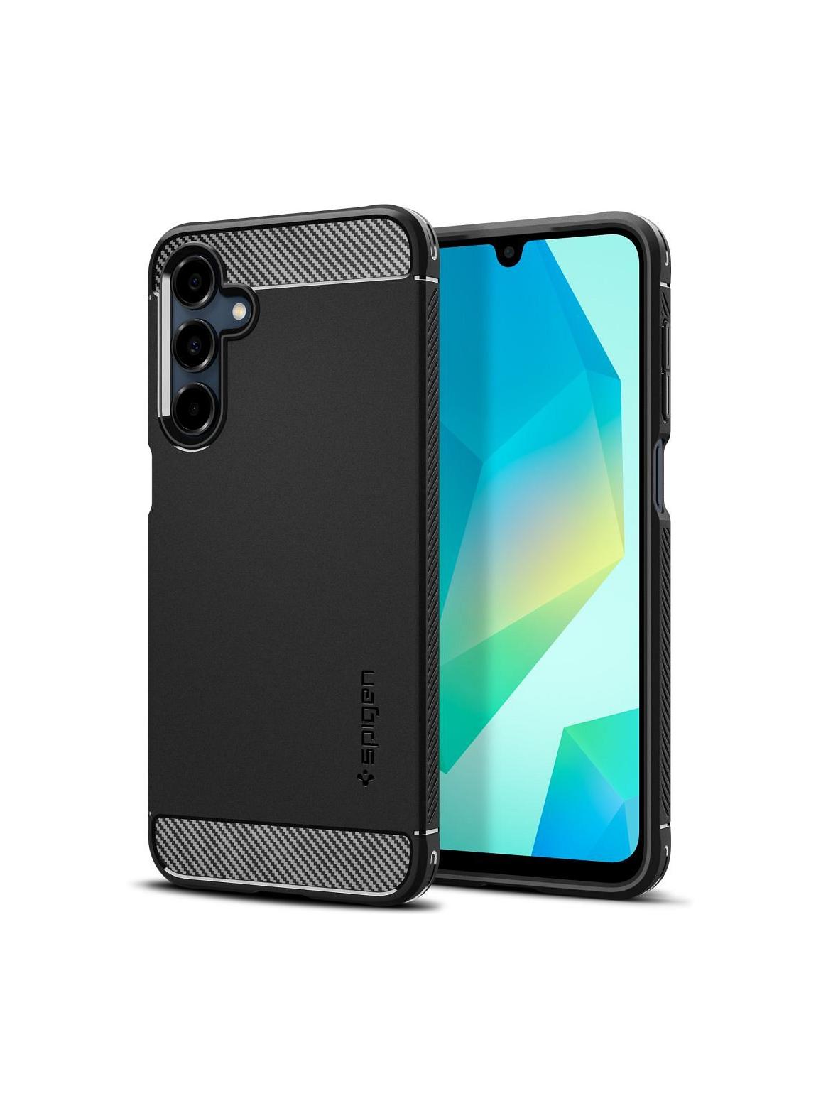 SPIGEN futerał RUGGED ARMOR do SAMSUNG A16 4G / 5G matte black