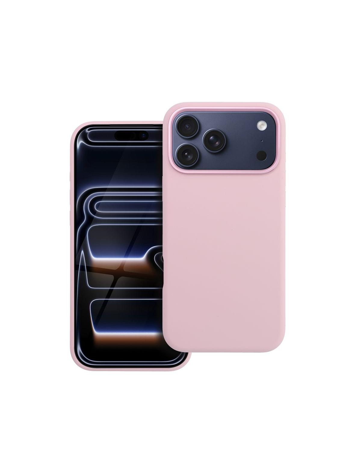 Etui na iPhone 17 PRO MAX Forcell F-Protect Frame Premium zgodny z MagSafe różowy 0INT