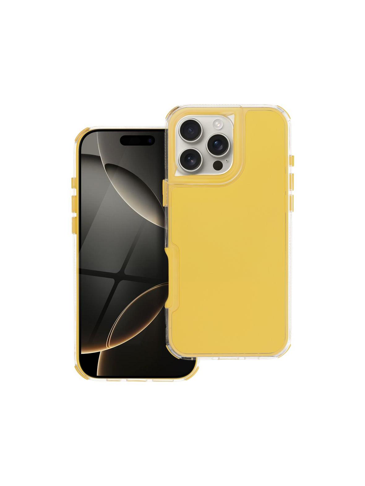 Futerał MATRIX do IPHONE 16 Pro Max żółty