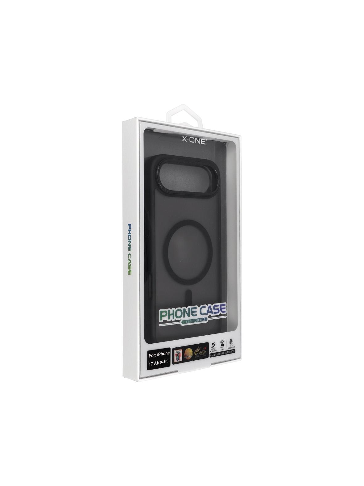 Futerał X-ONE Dropguard Magnetic Case Air (kompatybilny z MagSafe) - do Apple iPhone 17 Air czarny