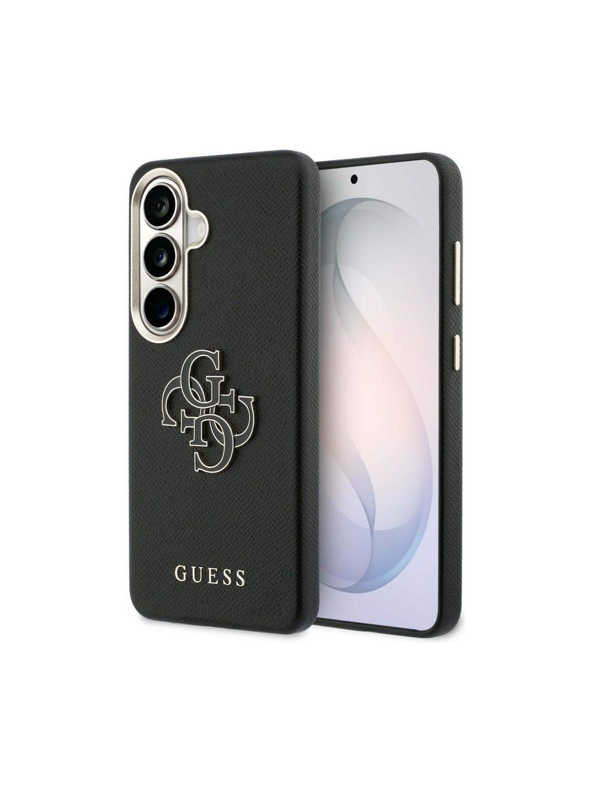 GUESS futerał do SAMSUNG S26 GUHCS26S5PS4RGGK (Grained Big 4G Metal Logo) czarny