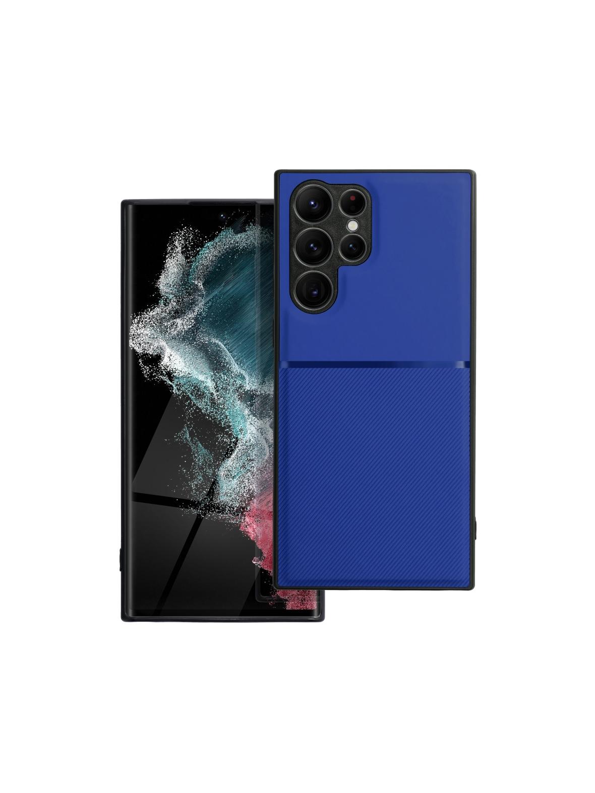 Futerał NOBLE do SAMSUNG S22 Ultra niebieski