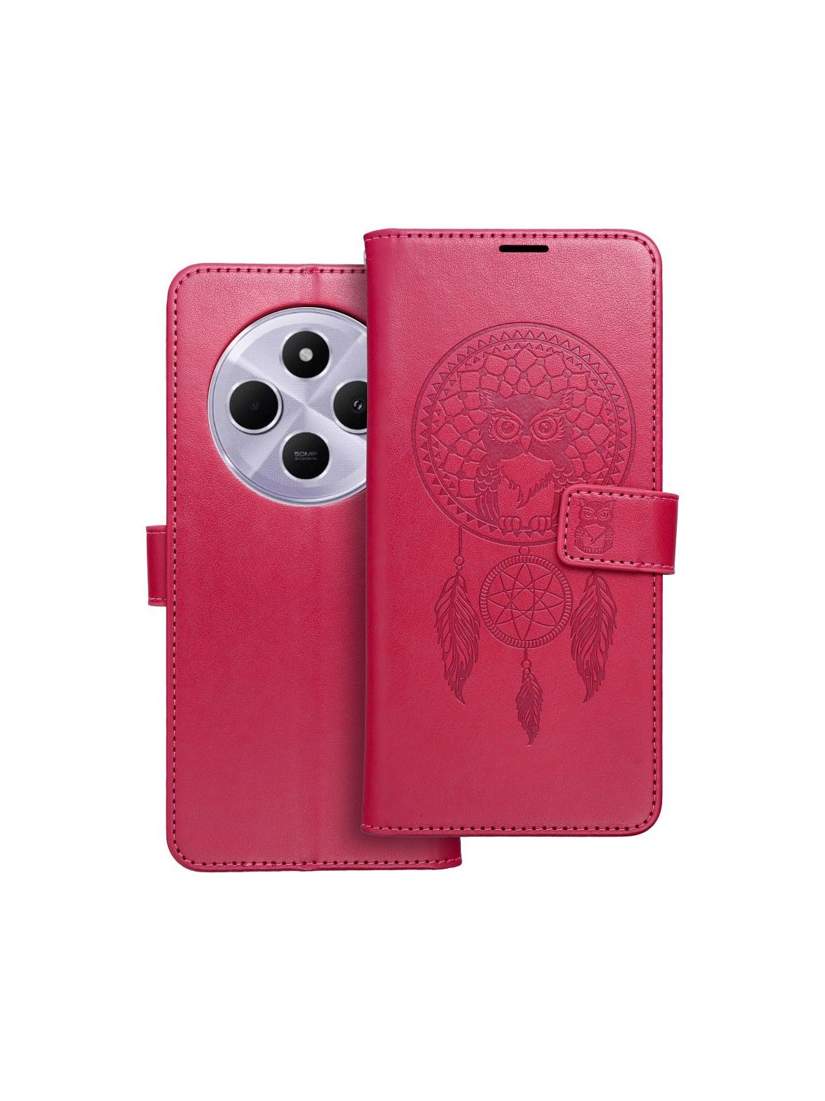 Kabura MEZZO Book do XIAOMI Redmi 14C łapacz snów magenta