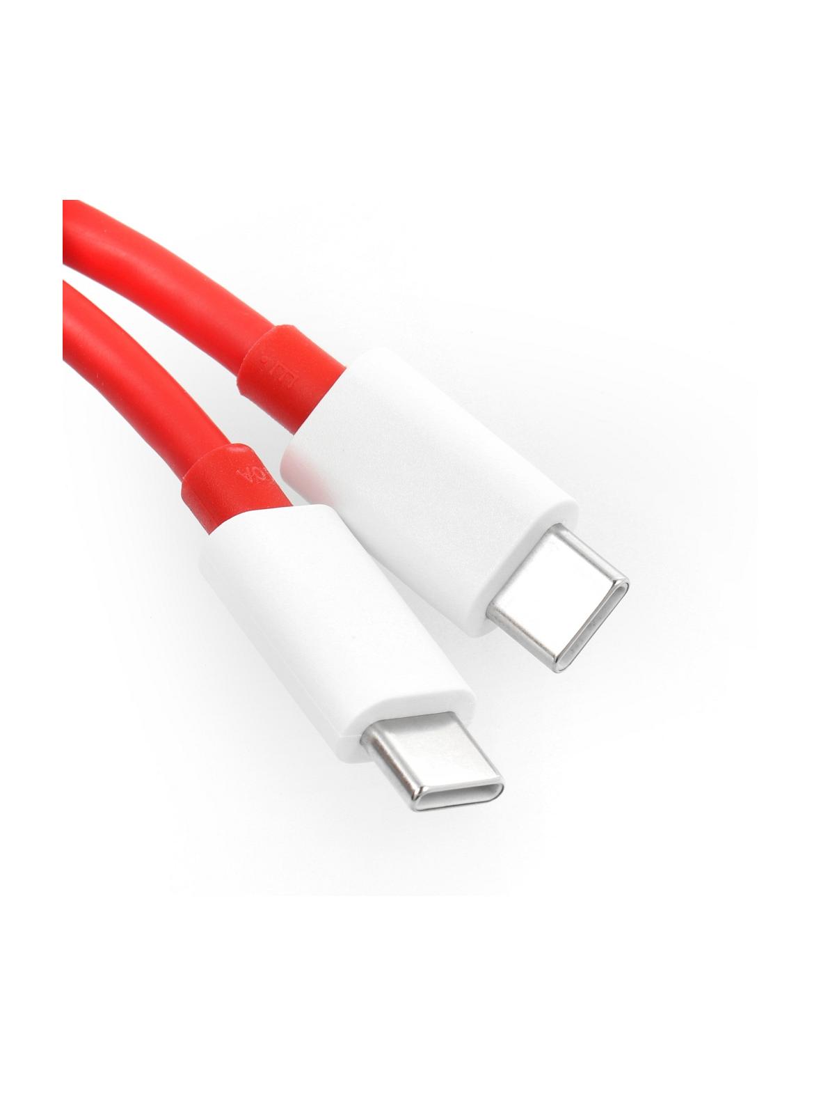 Kabel USB C do USB C Oppo 10A 1 m DL122 bulk czerwony