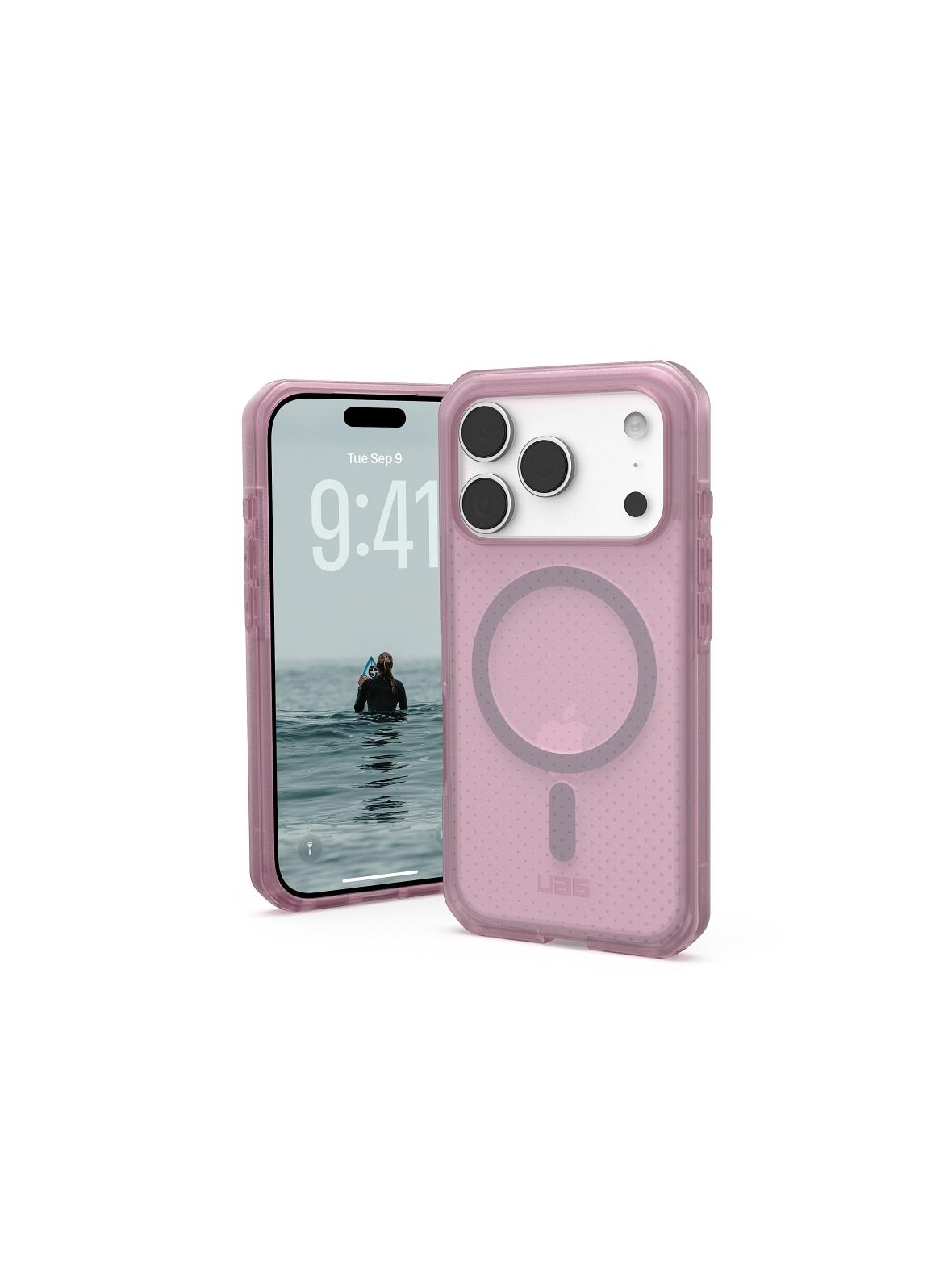 UAG Urban Armor Gear futerał DOT kompatybilny z MagSafe do IPHONE 17 Pro purple