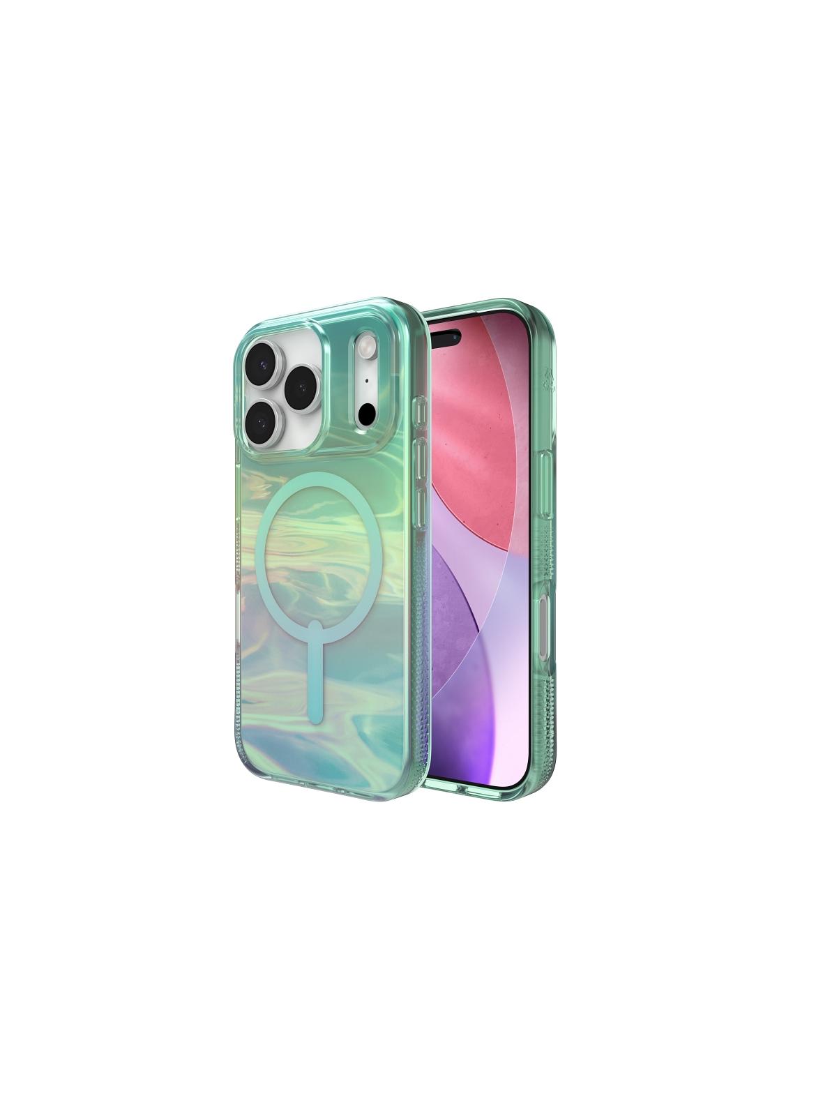 ZAGG futerał MILAN SNAP kompatybilny z MagSafe do IPHONE 17 Pro oil slick