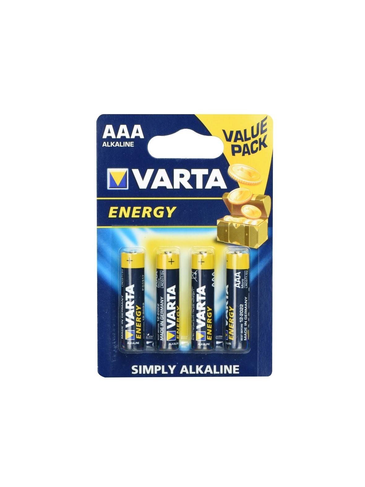 VARTA bateria alkaliczna R3 (AAA) Energy 4 szt