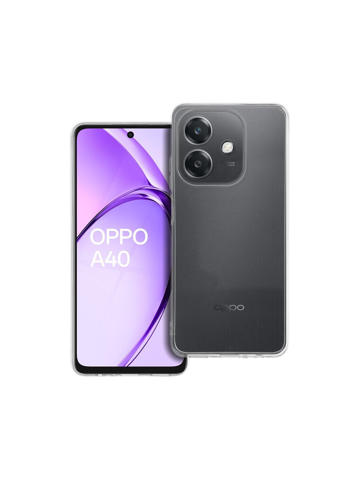 Futerał CLEAR CASE 2 mm do OPPO A40 (camera protection) transparentny