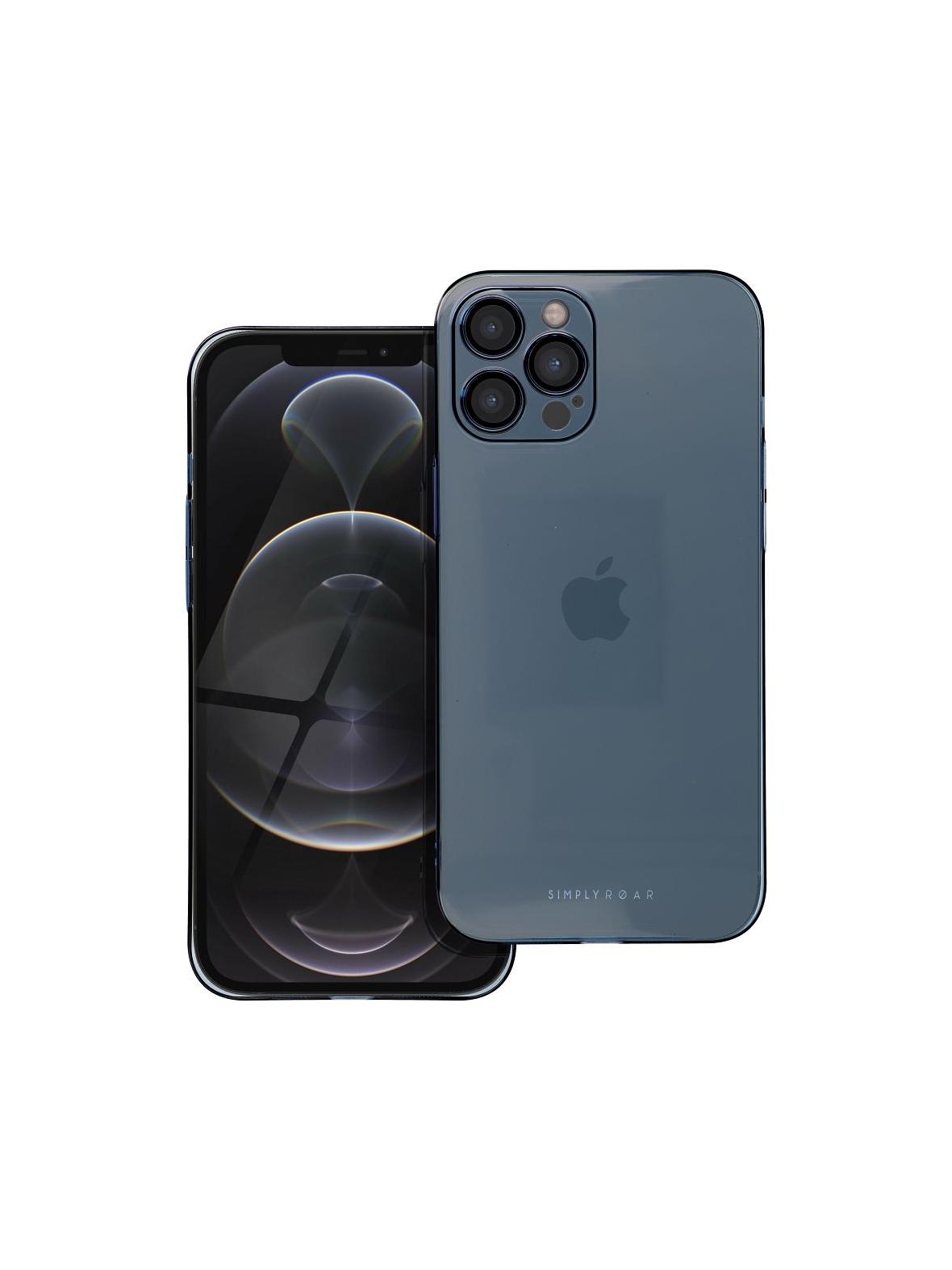 ROAR futerał PURE SIMPLE FIT do IPHONE 12 Pro Max Granatowy