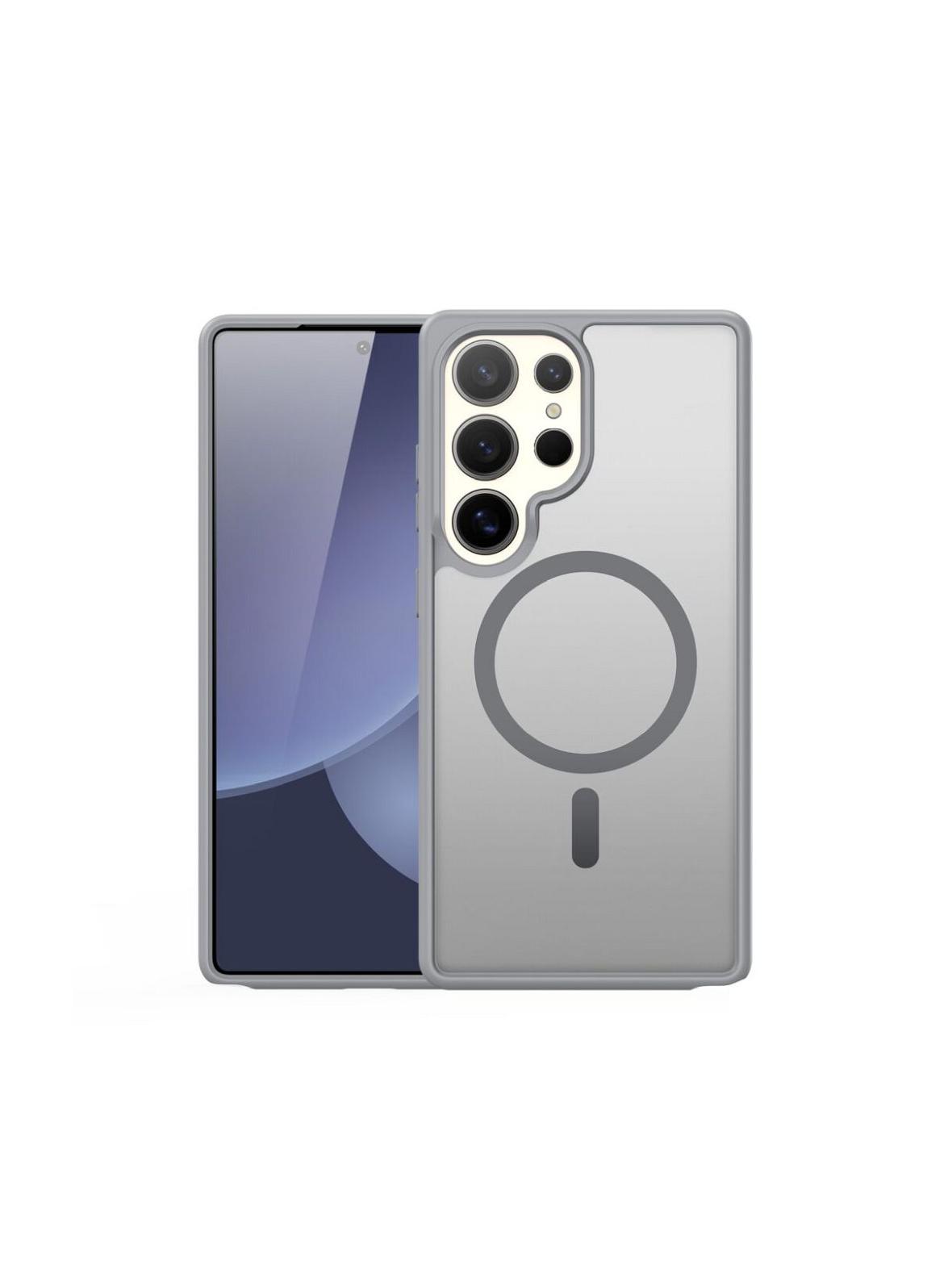 DUX DUCIS futerał YIND kompatybilny z MagSafe do SAMSUNG S25 Ultra szary