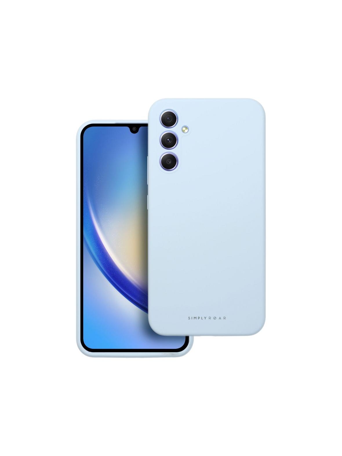 ROAR futerał CLOUD SKIN do SAMSUNG A34 5G Jasnoniebieski