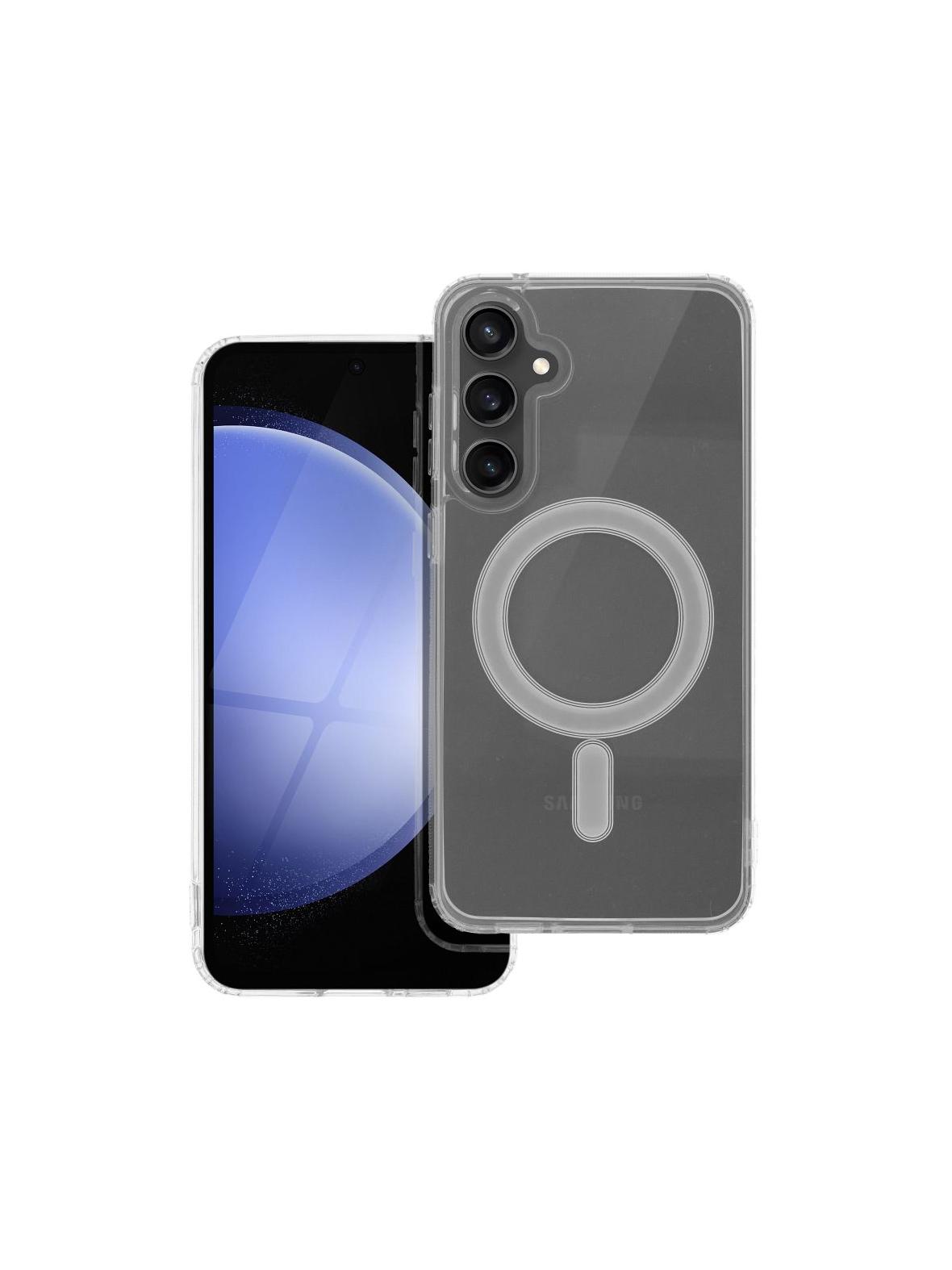 Futerał CLEAR MAG COVER kompatybilny z MagSafe do SAMSUNG S23 FE transparentny