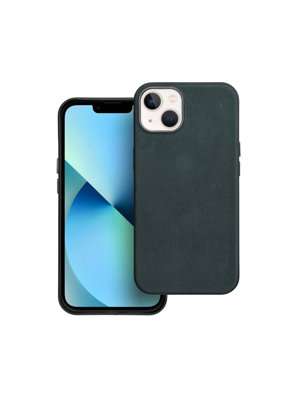 Futerał WOVEN MAG COVER kompatybilny z MagSafe do IPHONE 13 zielony