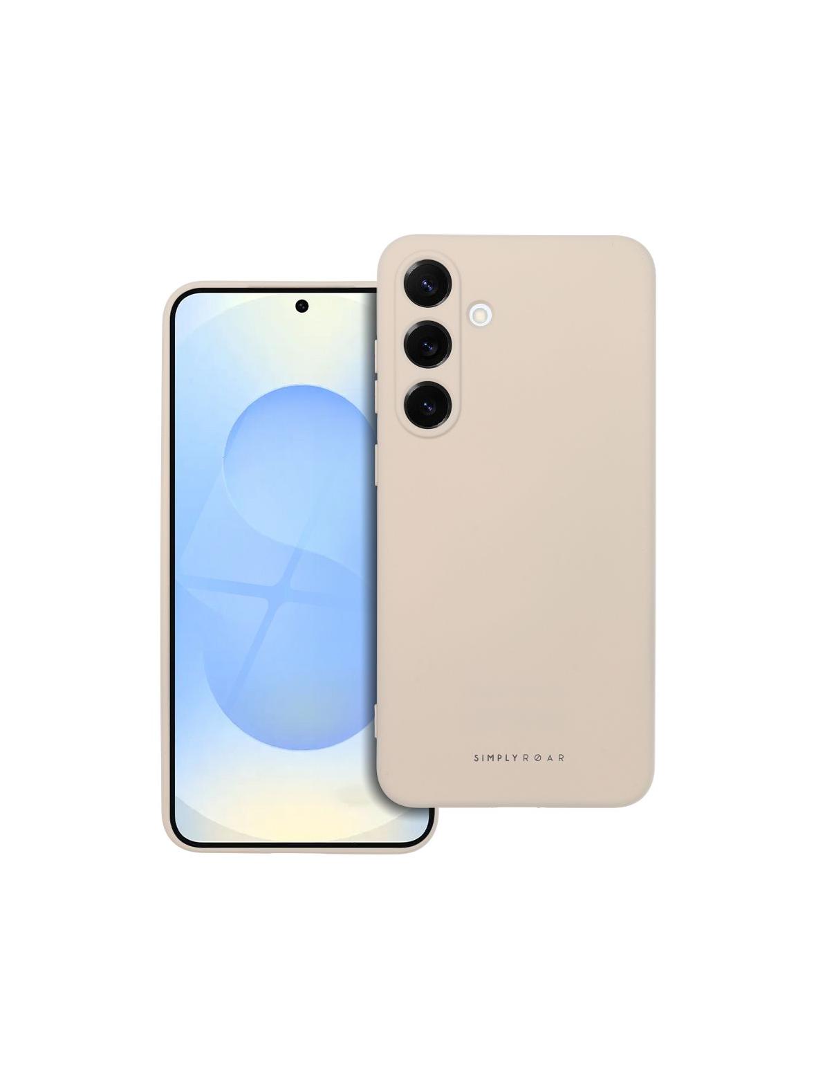 ROAR futerał SPACE do SAMSUNG S25 Plus Kremowy